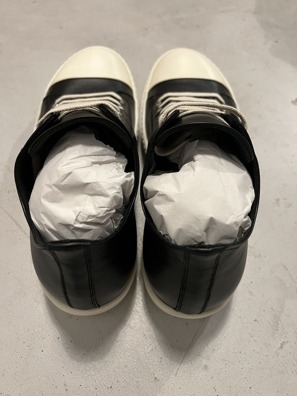 Rick Owens *NEW* Rick Owens LEATHER Mainline Ramones Size US 6 / EU 39 - 4 Thumbnail