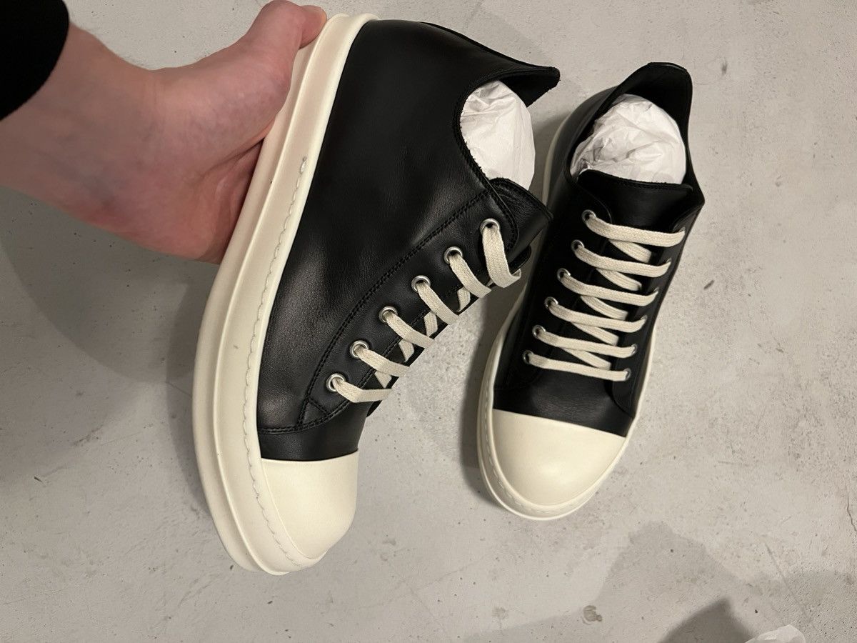 Rick Owens *NEW* Rick Owens LEATHER Mainline Ramones Size US 6 / EU 39 - 5 Thumbnail