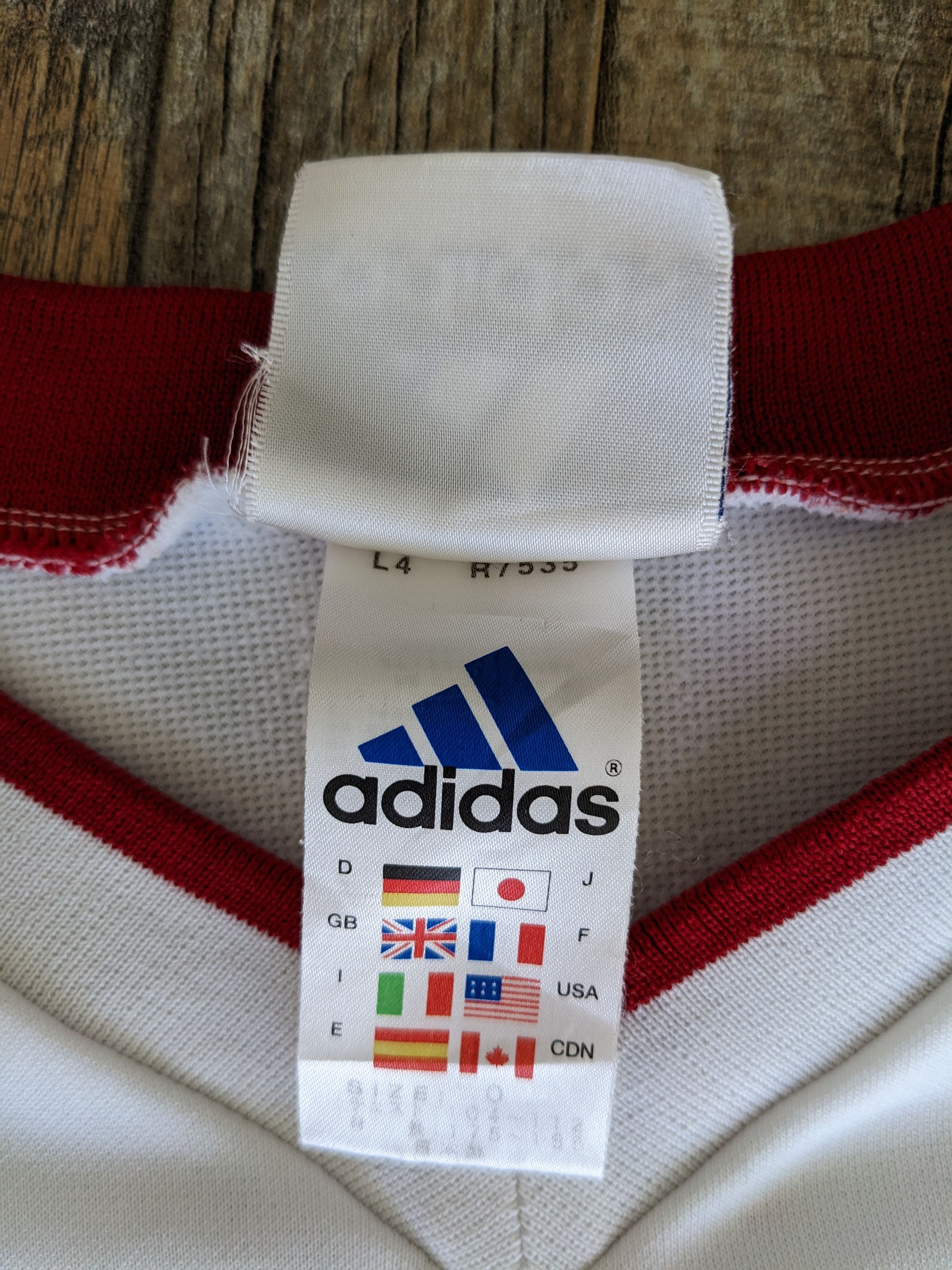 Adidas Adidas 3 Stripes Japan Jersey Sports Size US M / EU 48-50 / 2 - 8 Thumbnail