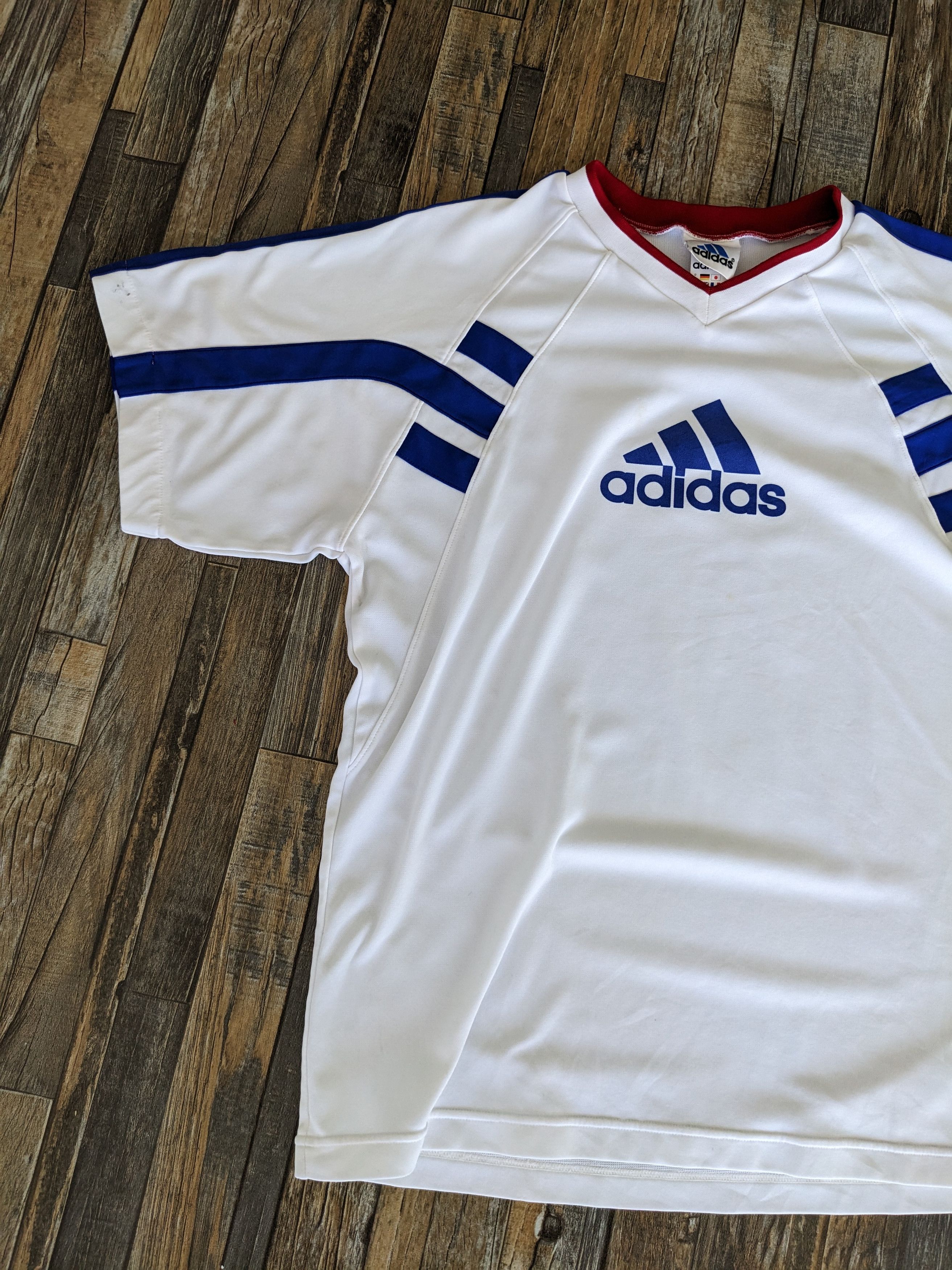 Adidas Adidas 3 Stripes Japan Jersey Sports Size US M / EU 48-50 / 2 - 3 Thumbnail