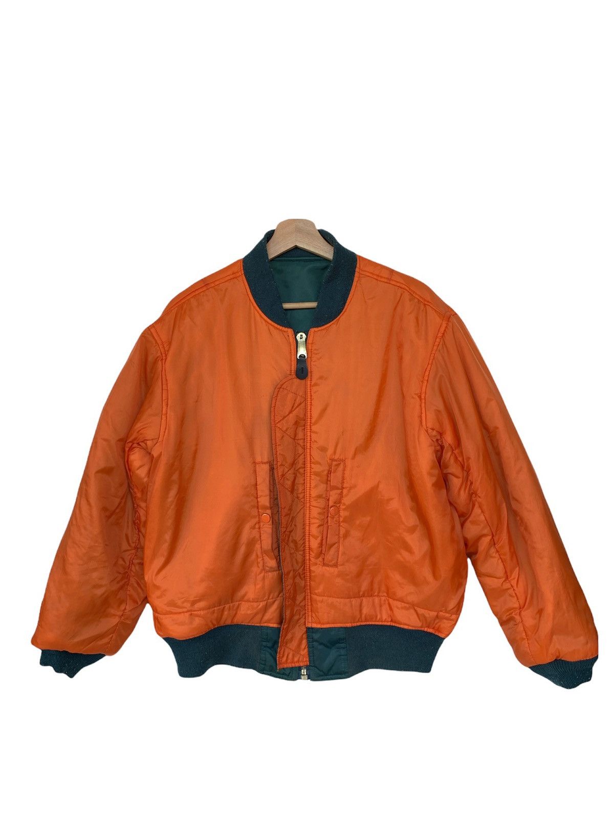 Alpha Industries × Vintage 🔥Japanese Brand Fly’Man Intermediate Jacket Size US M / EU 48-50 / 2 - 2 Thumbnail