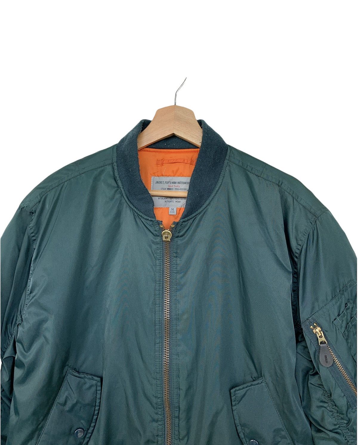 Alpha Industries × Vintage 🔥Japanese Brand Fly’Man Intermediate Jacket Size US M / EU 48-50 / 2 - 3 Thumbnail