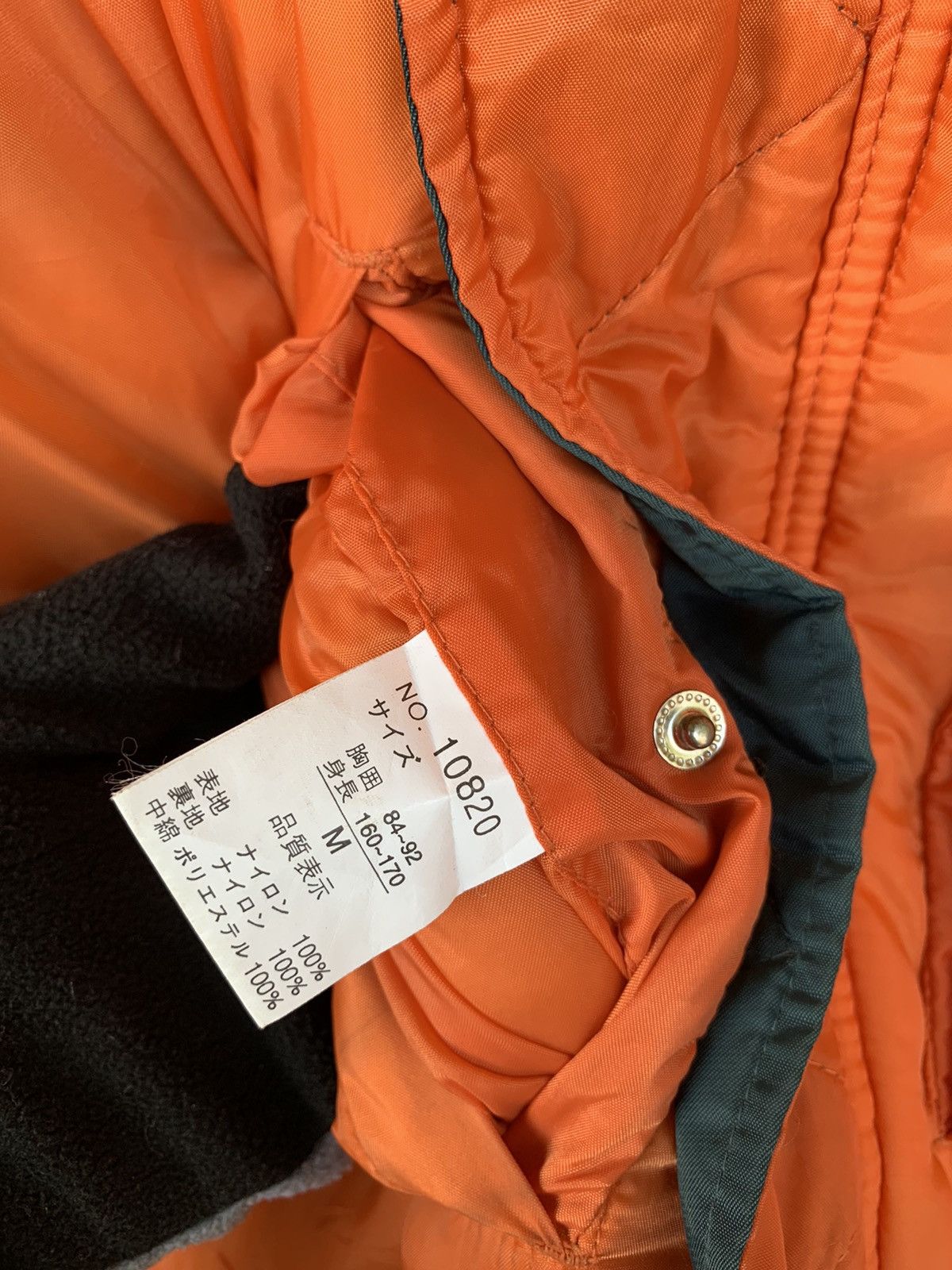 Alpha Industries × Vintage 🔥Japanese Brand Fly’Man Intermediate Jacket Size US M / EU 48-50 / 2 - 19 Thumbnail