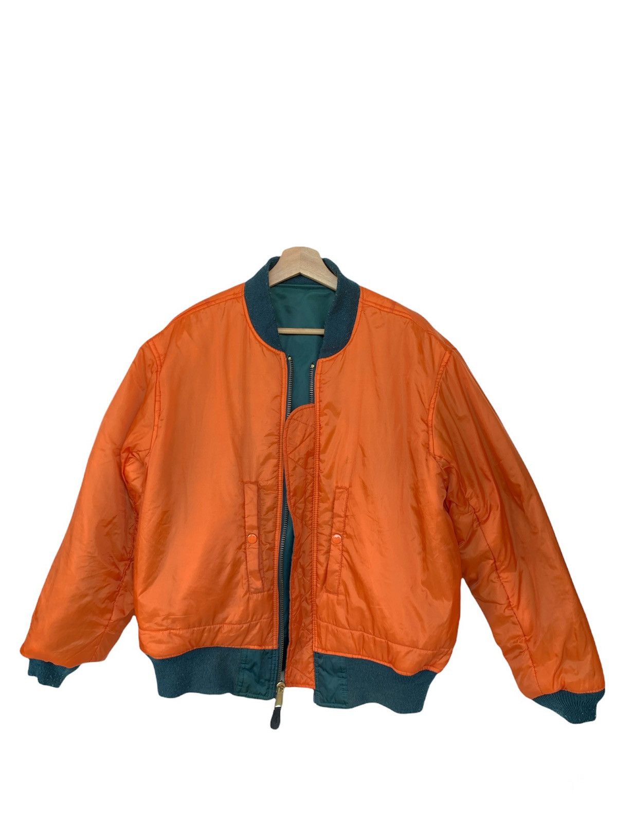Alpha Industries × Vintage 🔥Japanese Brand Fly’Man Intermediate Jacket Size US M / EU 48-50 / 2 - 12 Thumbnail