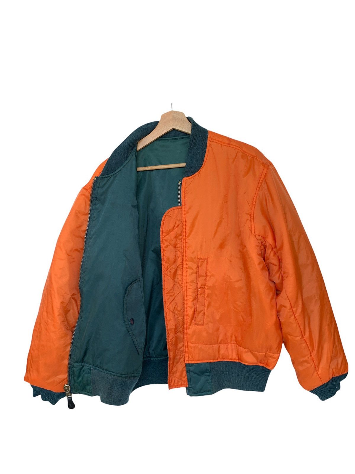Alpha Industries × Vintage 🔥Japanese Brand Fly’Man Intermediate Jacket Size US M / EU 48-50 / 2 - 13 Thumbnail
