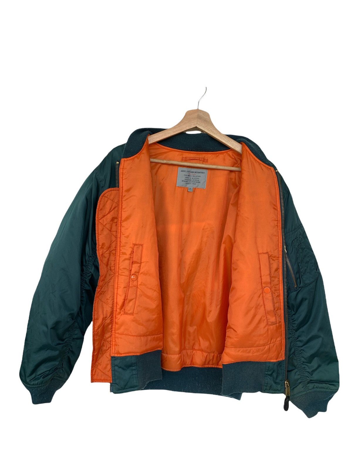 Alpha Industries × Vintage 🔥Japanese Brand Fly’Man Intermediate Jacket Size US M / EU 48-50 / 2 - 11 Thumbnail