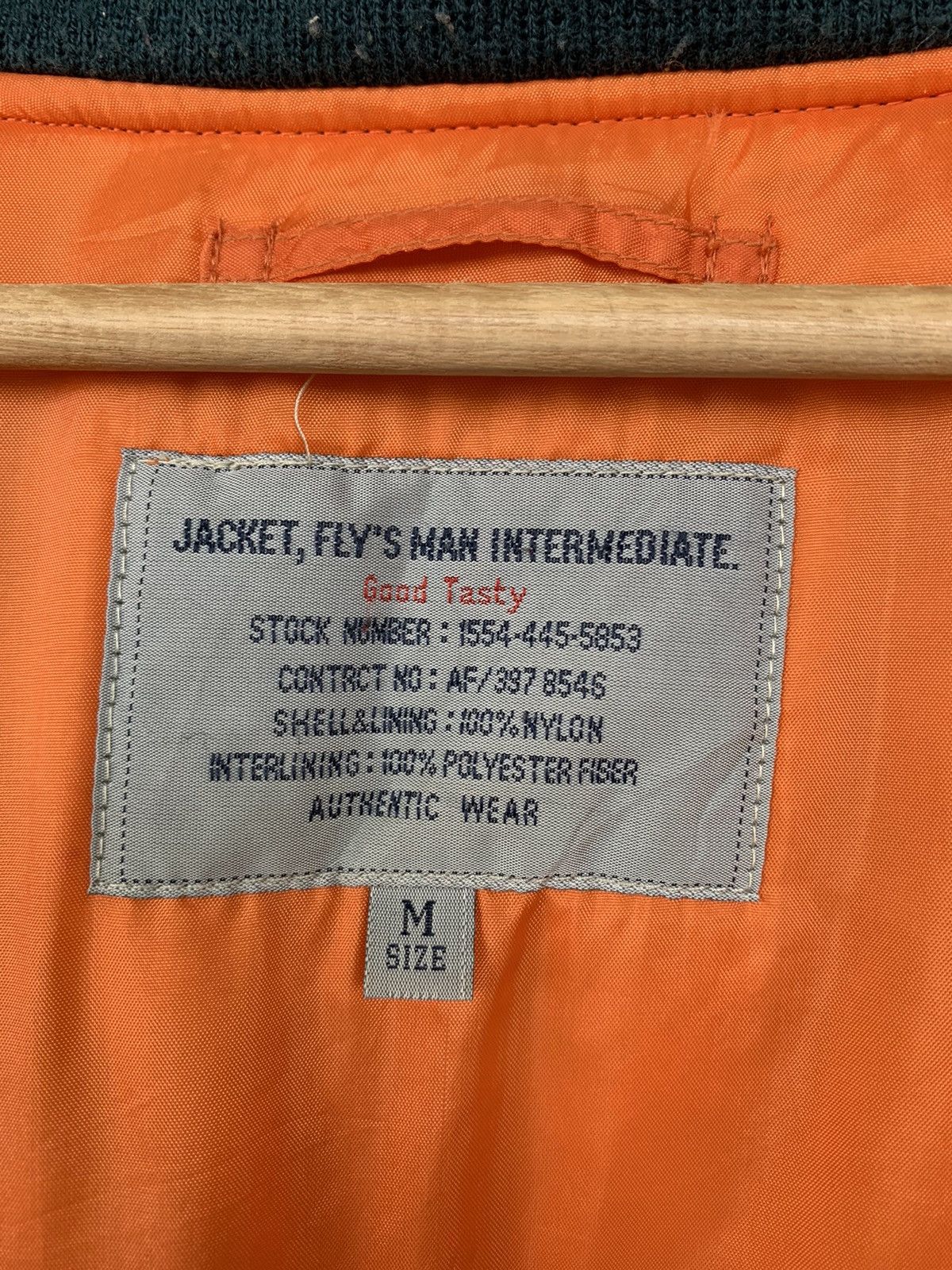 Alpha Industries × Vintage 🔥Japanese Brand Fly’Man Intermediate Jacket Size US M / EU 48-50 / 2 - 18 Thumbnail