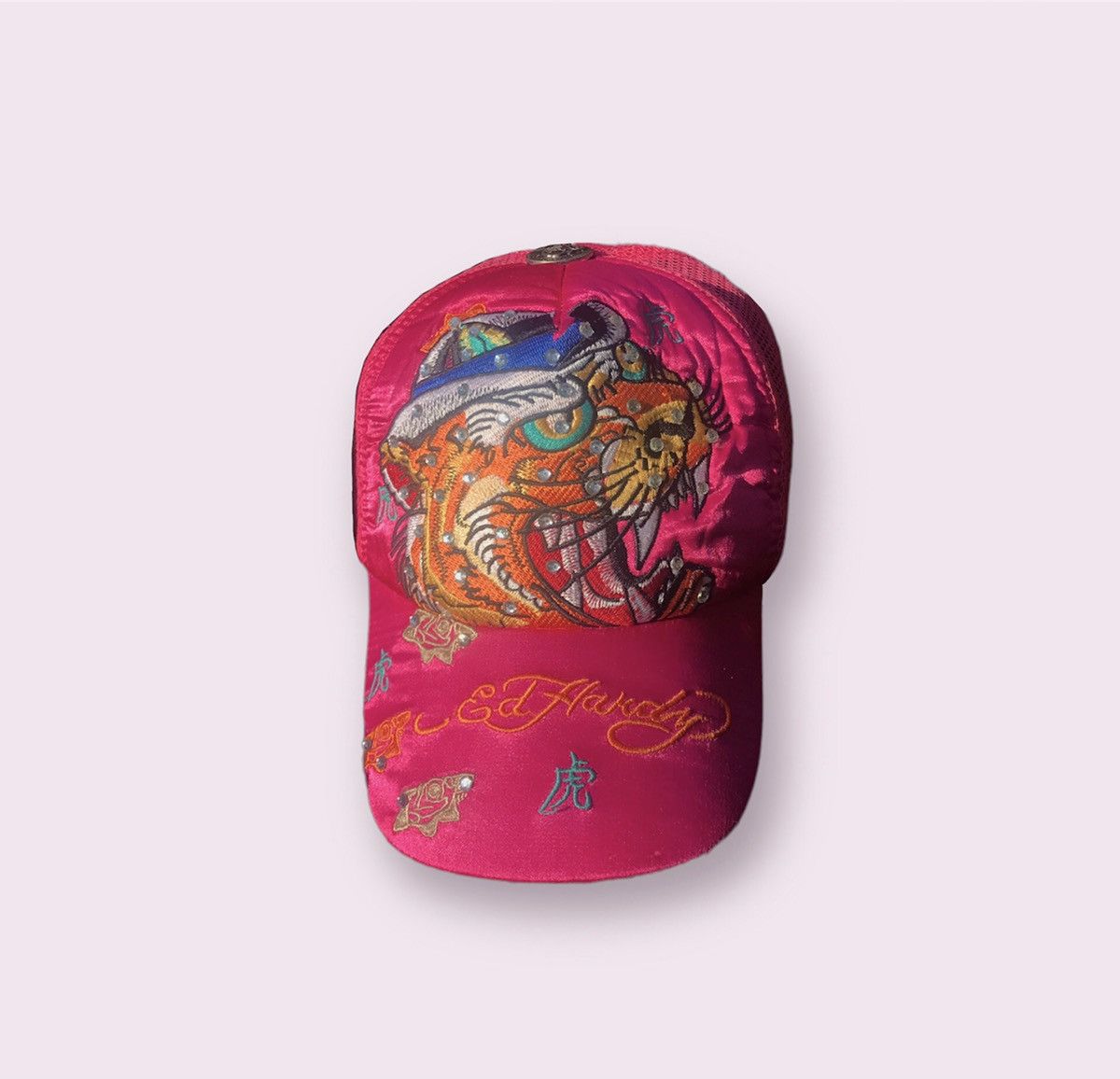 Christian Audigier × Ed Hardy Ed Hardy Vintage Trucker Cap by Christian Audigier Size ONE SIZE - 2 Thumbnail