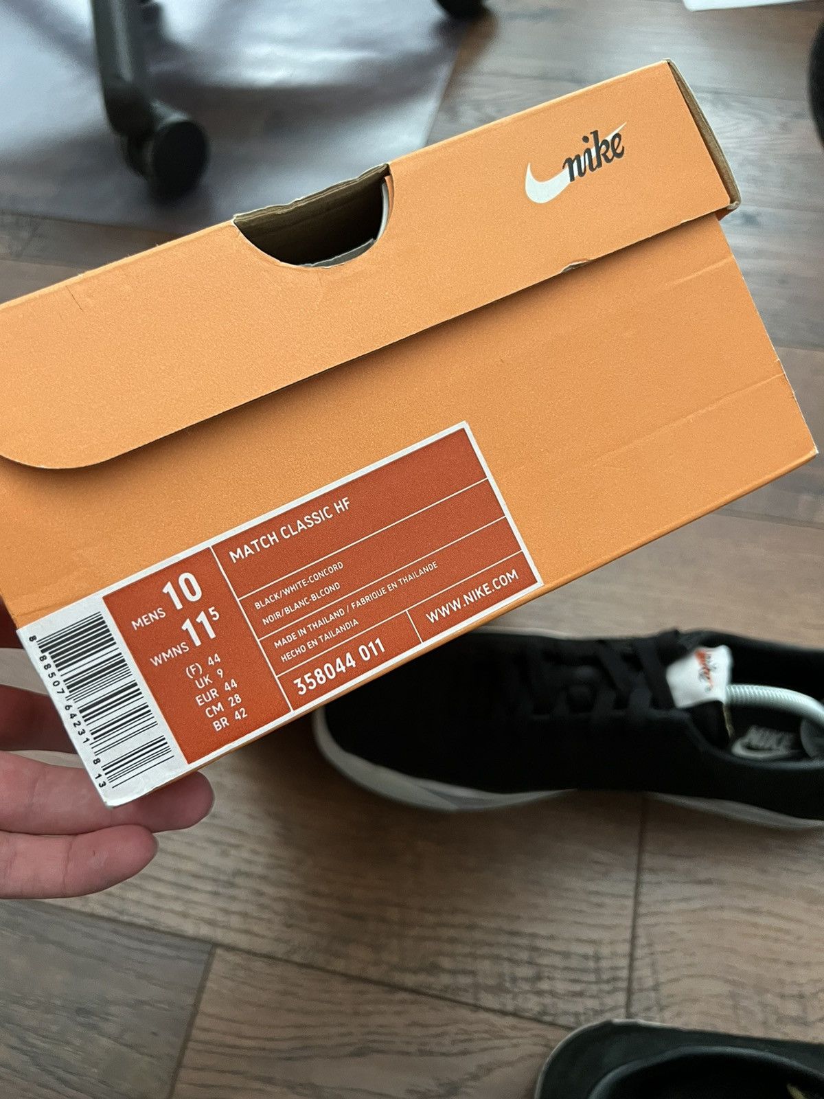 Fragment Design 2008 Nike Undercover Fragment Match Classic HF sneaker black Size US 10 / EU 43 - 7 Thumbnail
