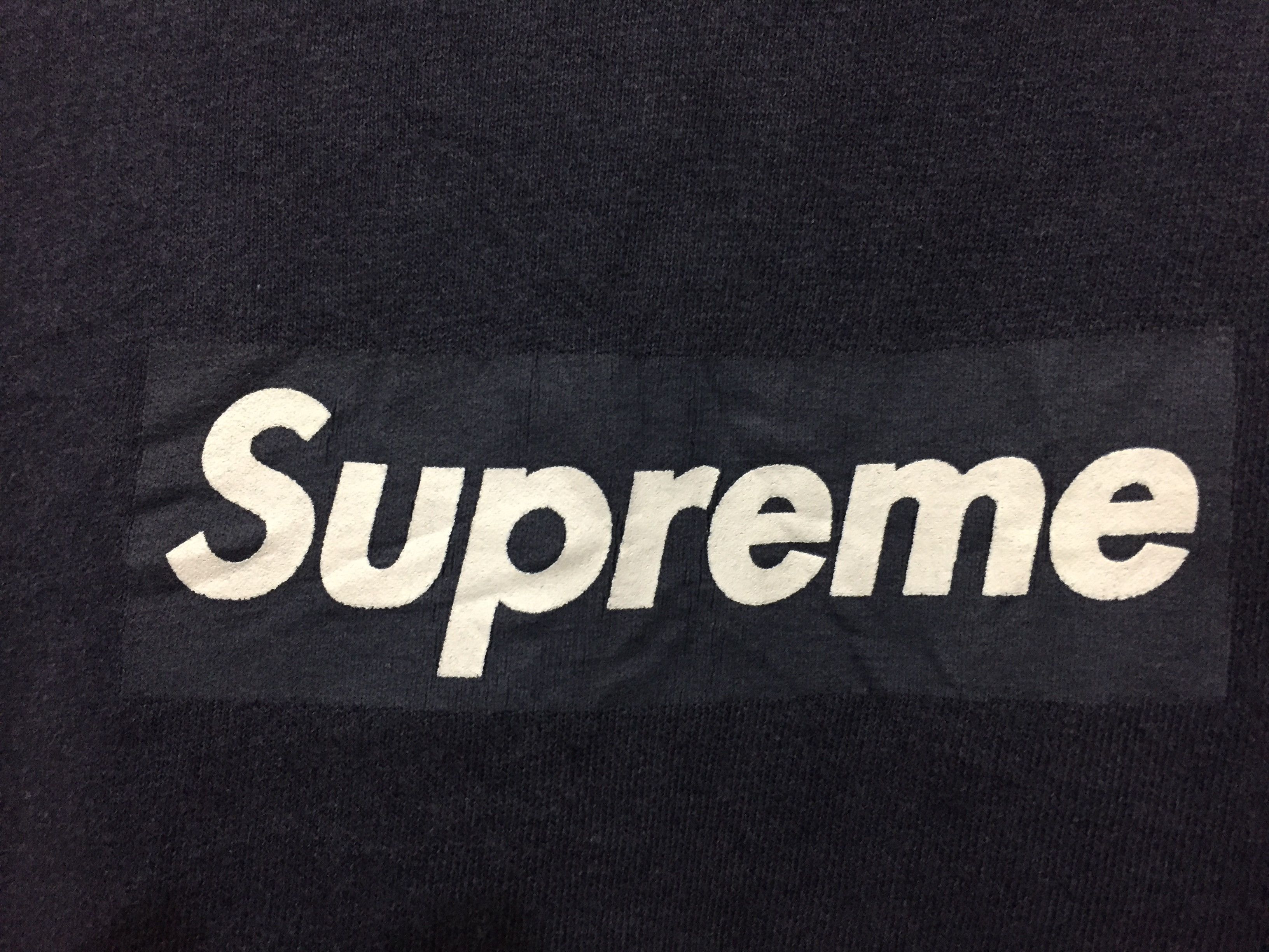 Supreme 1999 Navy Box Logo tee Size US L / EU 52-54 / 3 - 5 Thumbnail