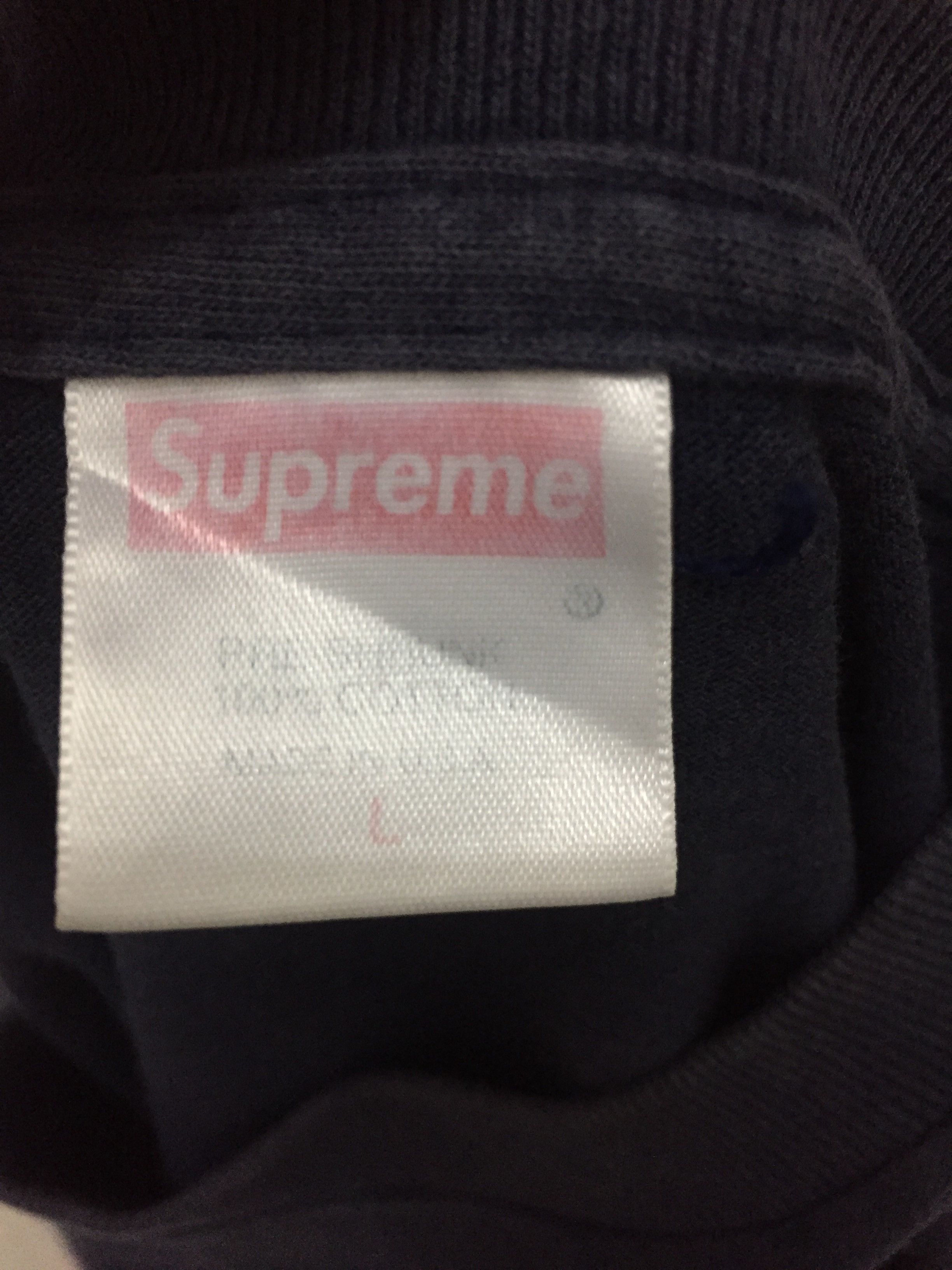 Supreme 1999 Navy Box Logo tee Size US L / EU 52-54 / 3 - 10 Thumbnail