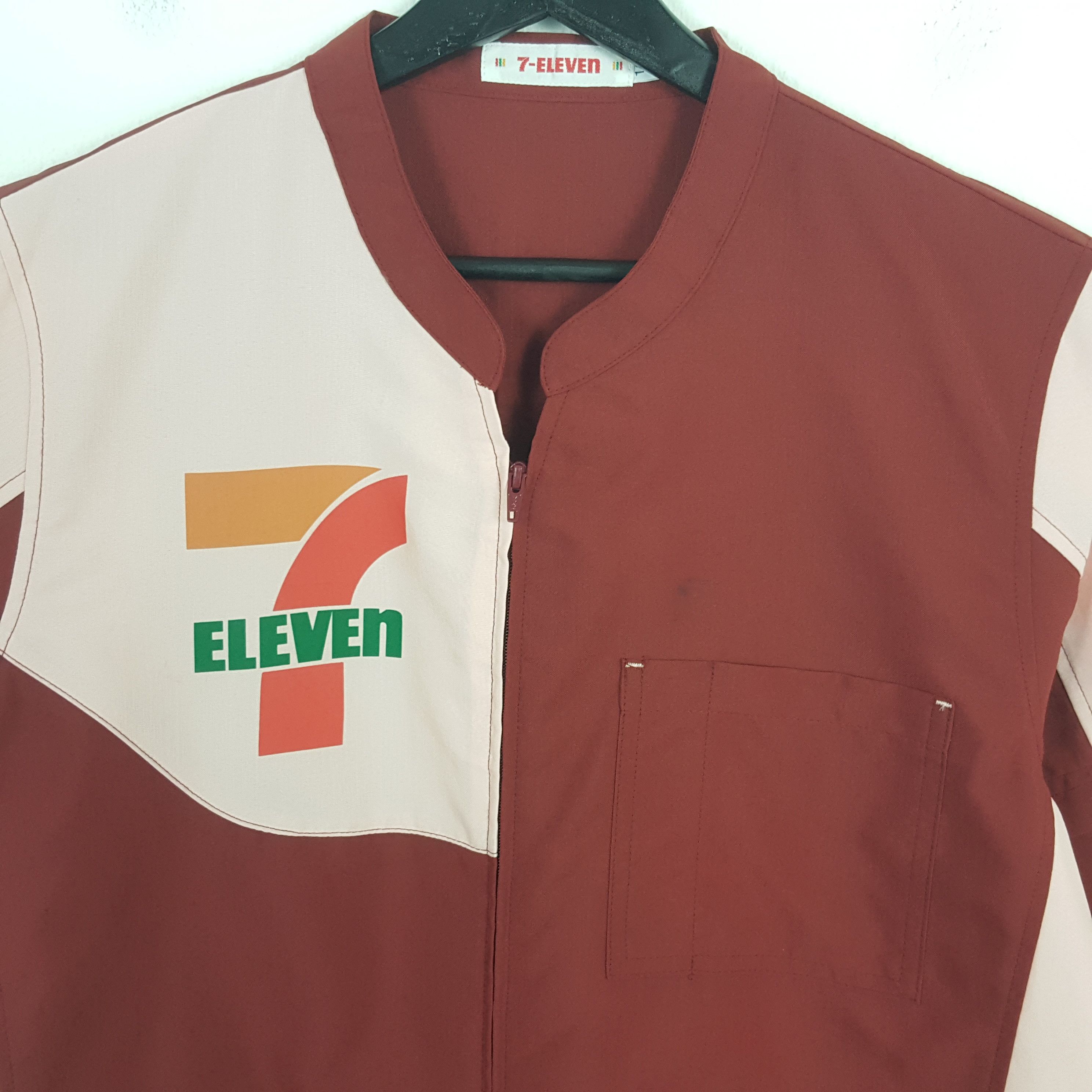 Japanese Brand × Vintage 7 ELEVEN Streetwear Workwear Japanese Style Jacket Size US M / EU 48-50 / 2 - 4 Thumbnail