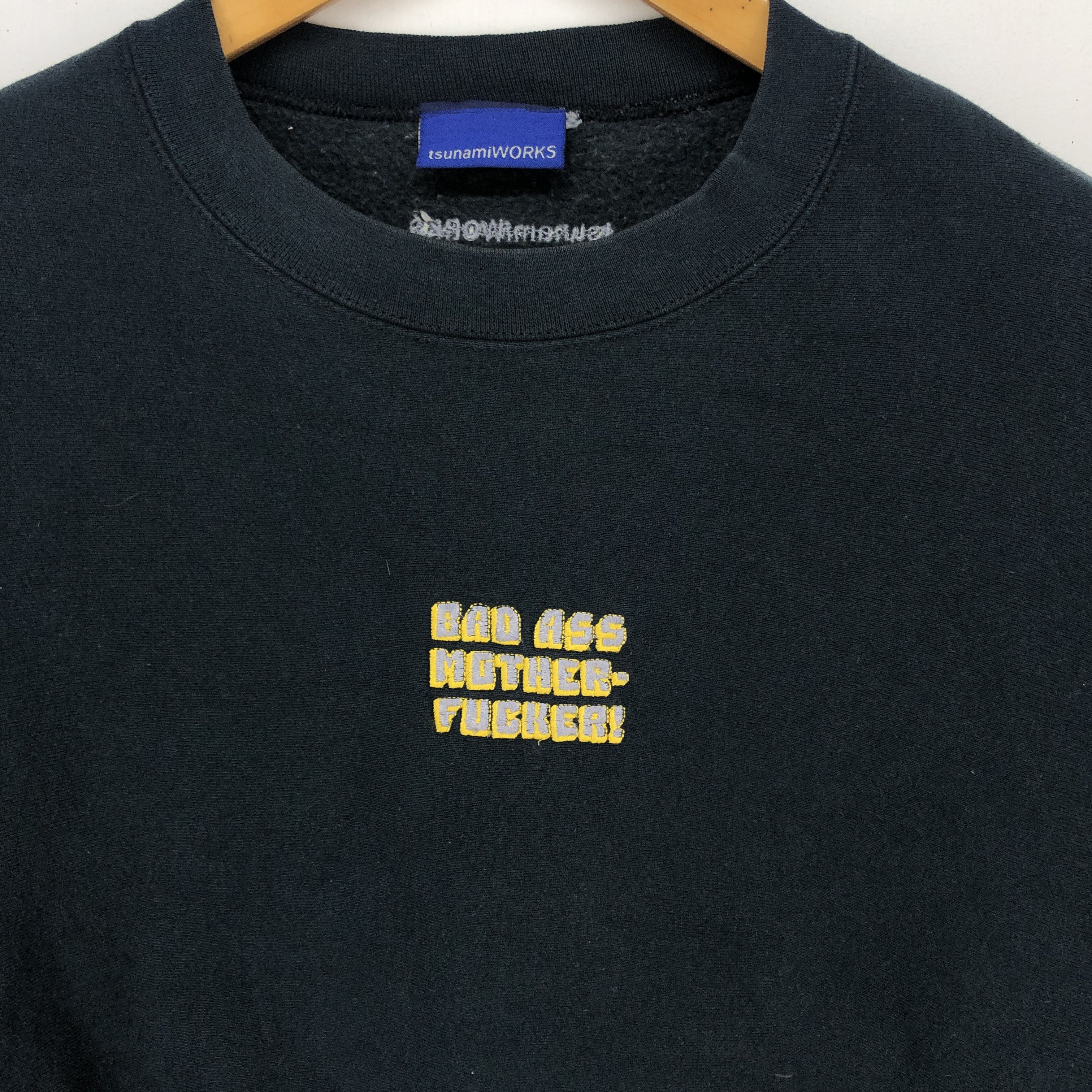 Japanese Brand MOTHER FUCKER by TSUNAMI WORKS Sweatshirt #1350-47 Size US L / EU 52-54 / 3 - 2 Thumbnail