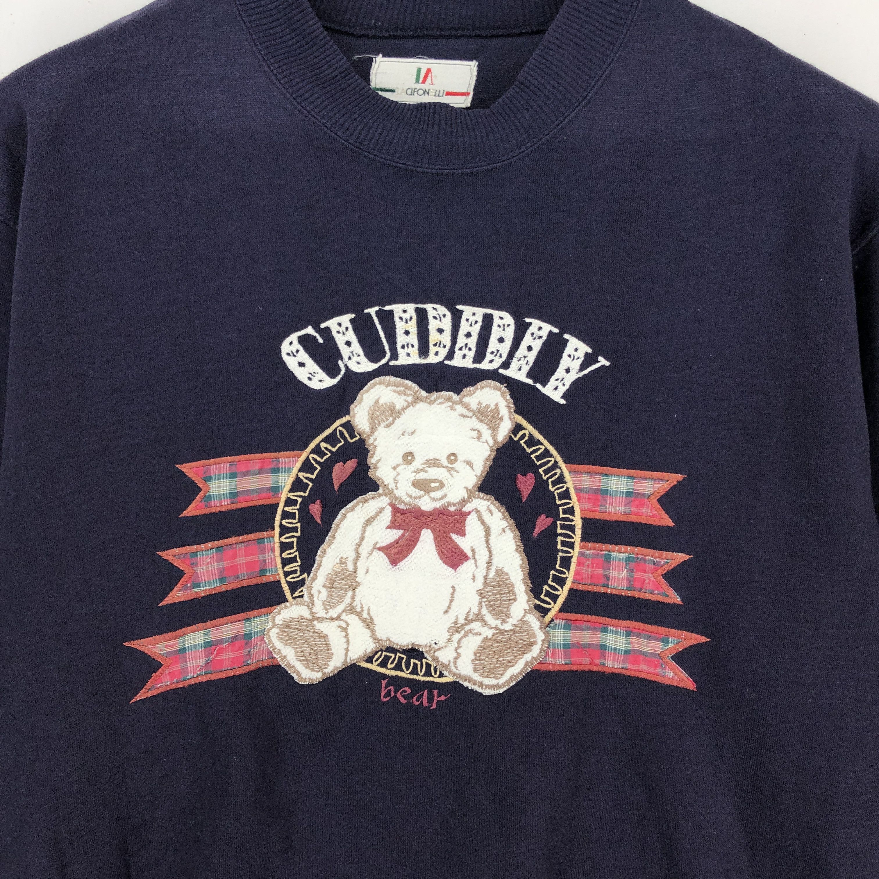Cifonelli CUDDY Big Bear by LACIFONELLI Crew Neck Sweatshirt #1392-50 Size US M / EU 48-50 / 2 - 2 Thumbnail