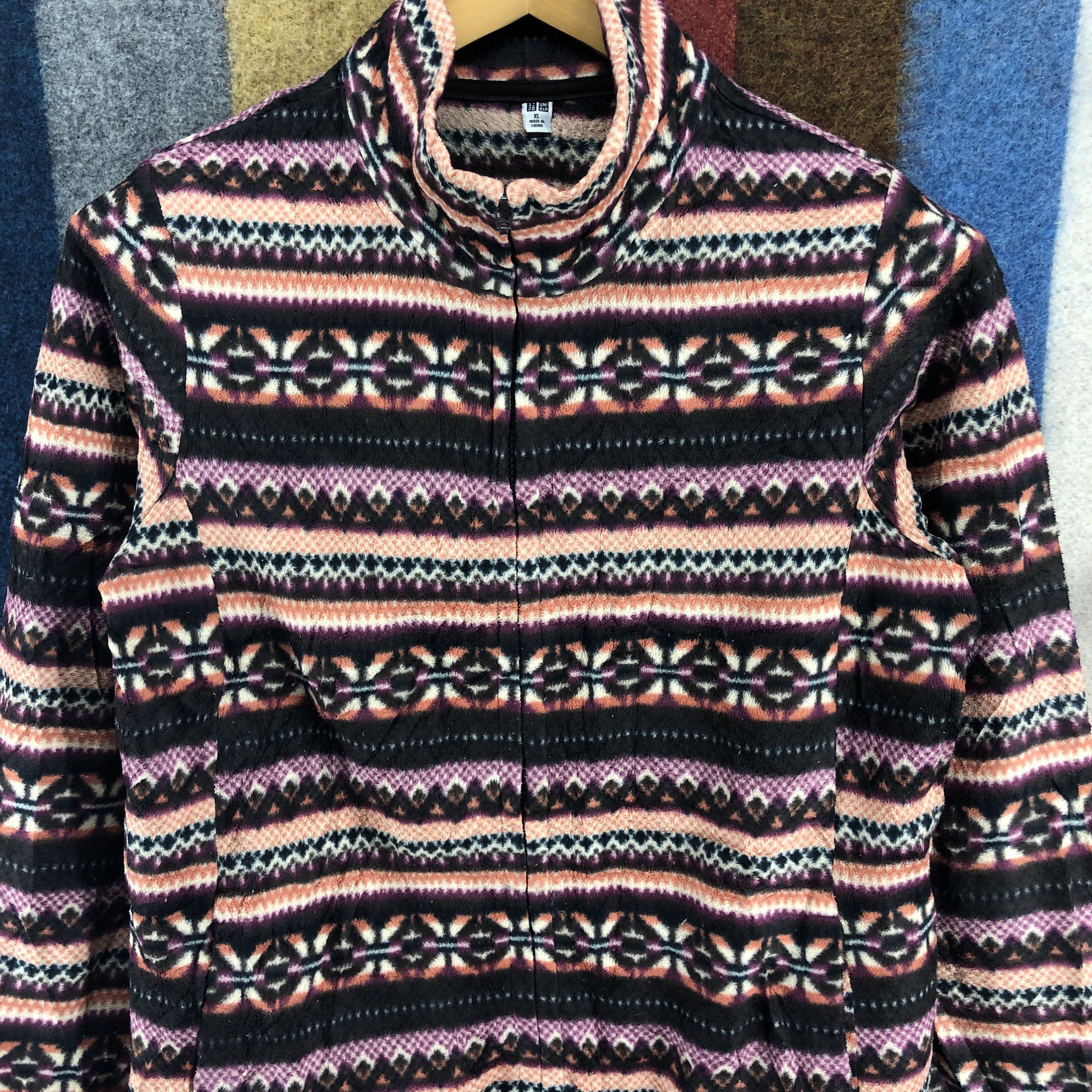 Uniqlo UNIQLO Turtle Neck Zipper Fleece #0100/A Size US S / EU 44-46 / 1 - 2 Thumbnail