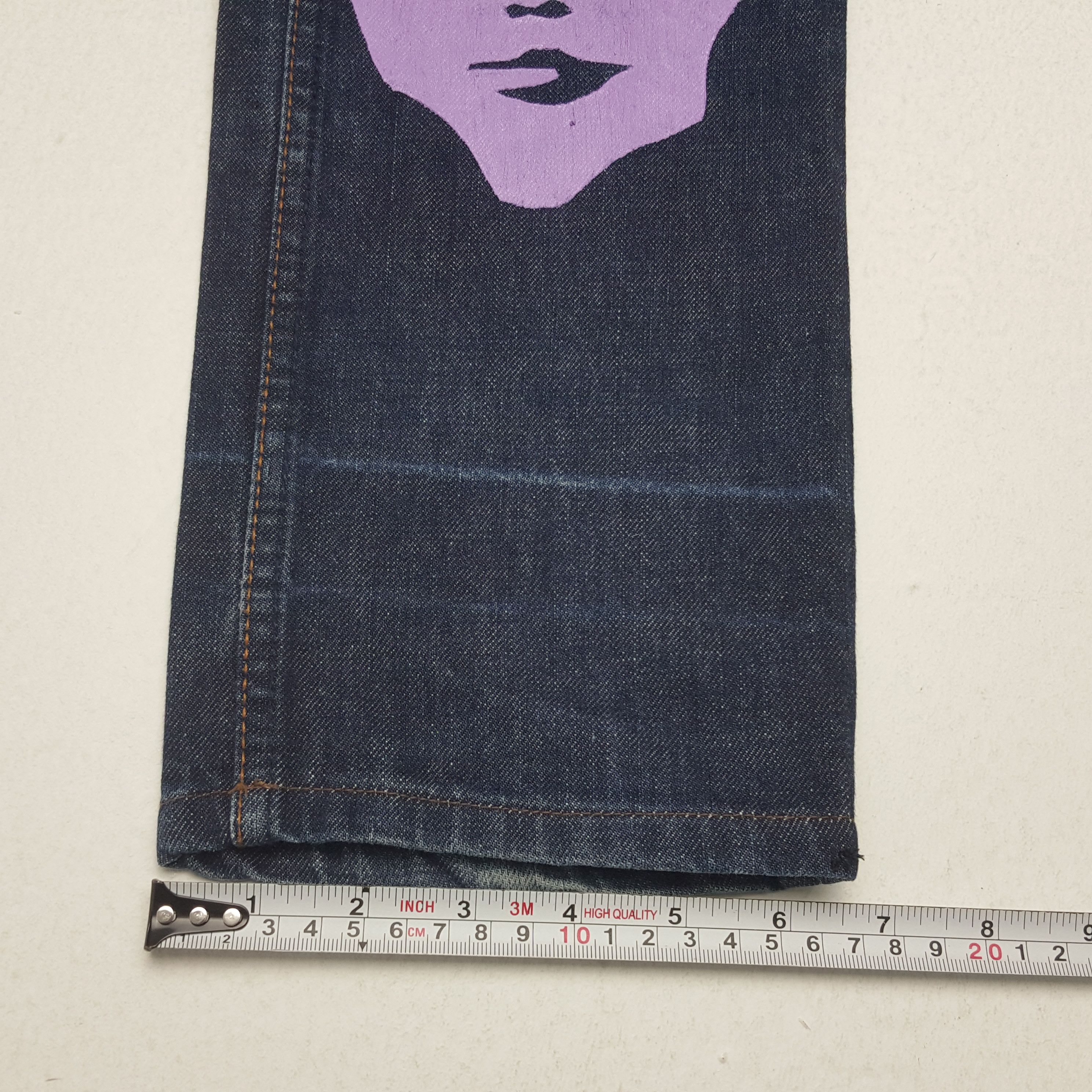 Hysteric Glamour × Japanese Brand × Vintage HYSTERIC GLAMOUR Japanese Brand Custom logo Jeans Pants Size US 29 - 11 Thumbnail