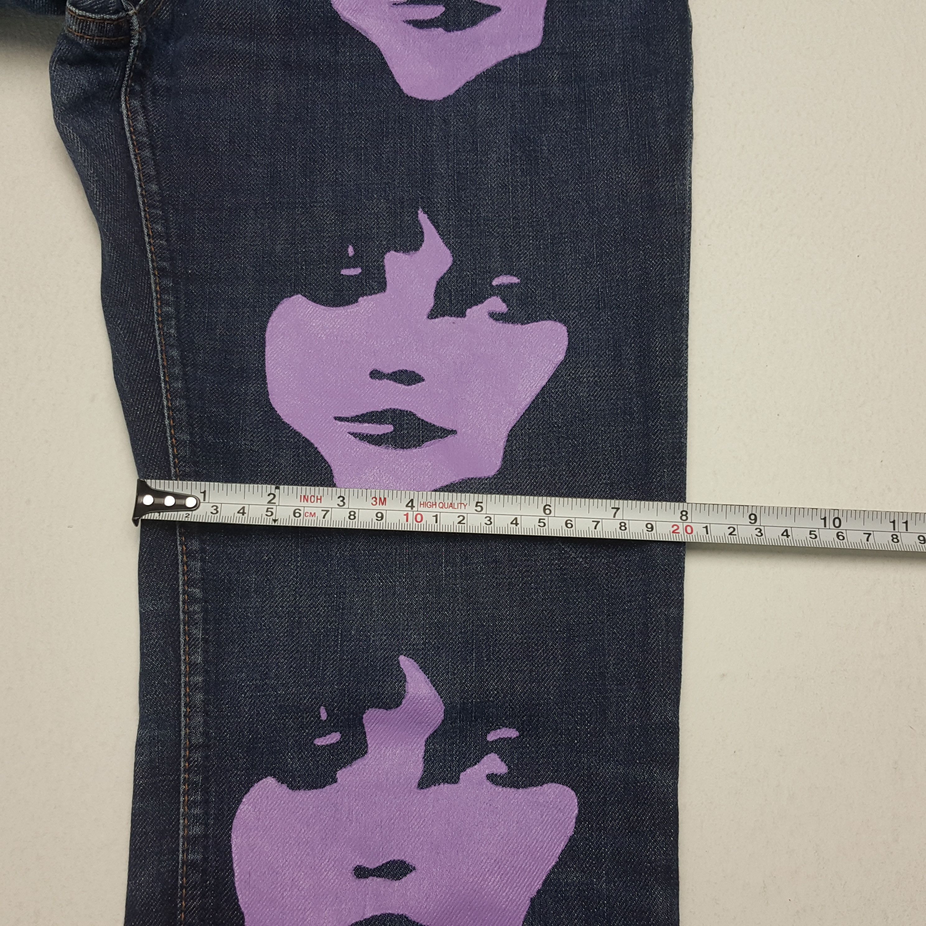 Hysteric Glamour × Japanese Brand × Vintage HYSTERIC GLAMOUR Japanese Brand Custom logo Jeans Pants Size US 29 - 10 Thumbnail