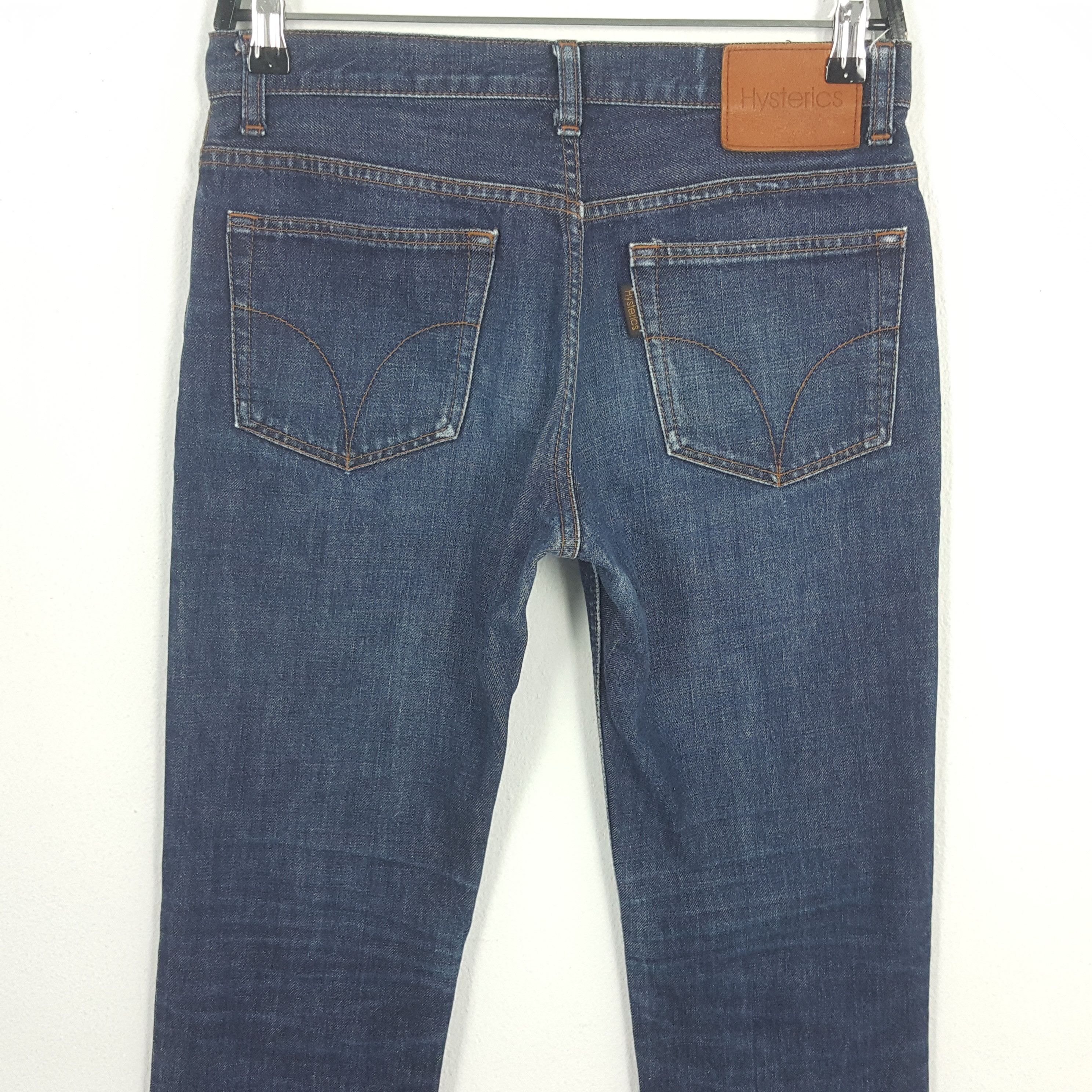 Hysteric Glamour × Japanese Brand × Vintage HYSTERIC GLAMOUR Japanese Brand Custom logo Jeans Pants Size US 29 - 5 Thumbnail