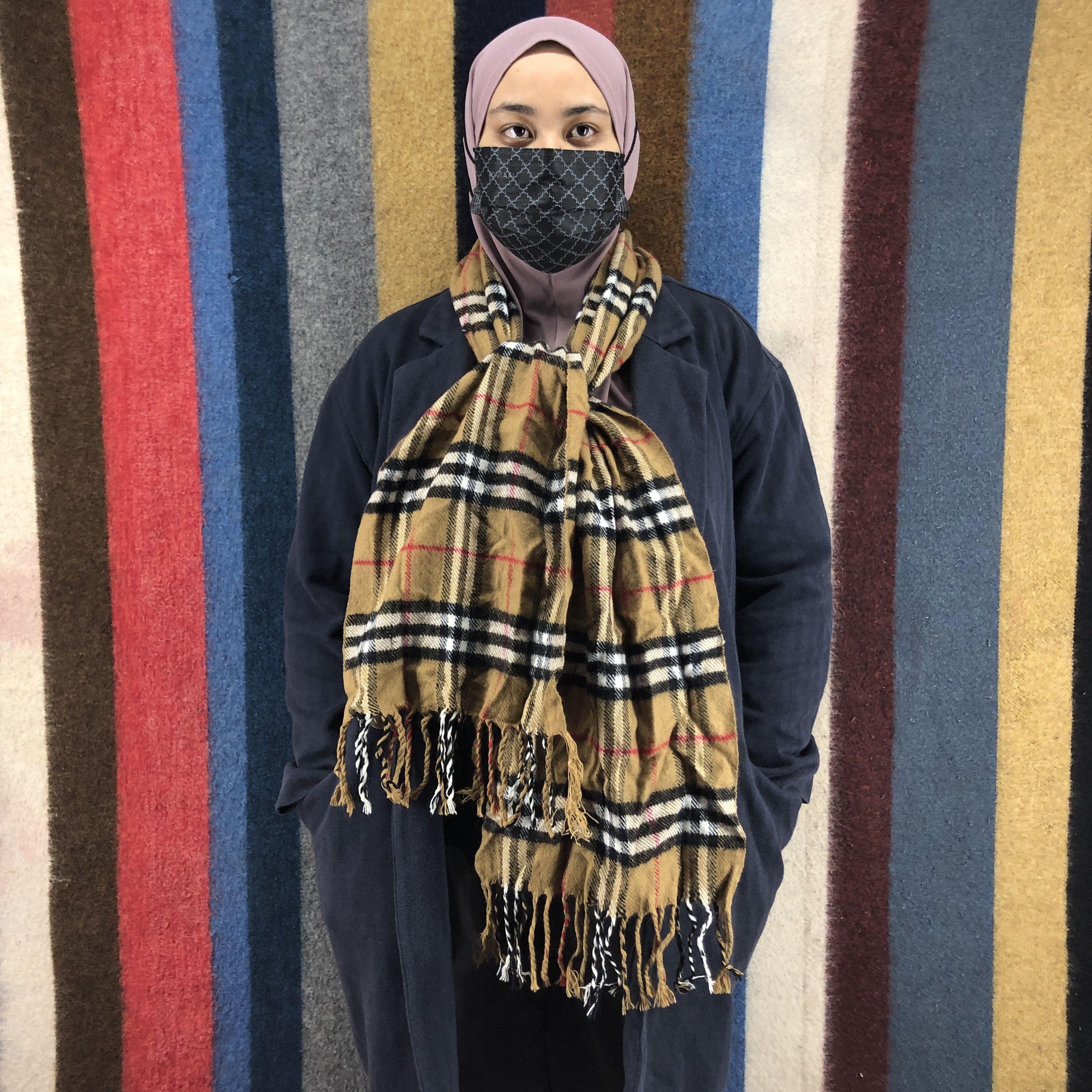Burberry 90s Vintage BURBERRYS Nova Check Muffler Scarf #0743/AF Size ONE SIZE - 1 Thumbnail