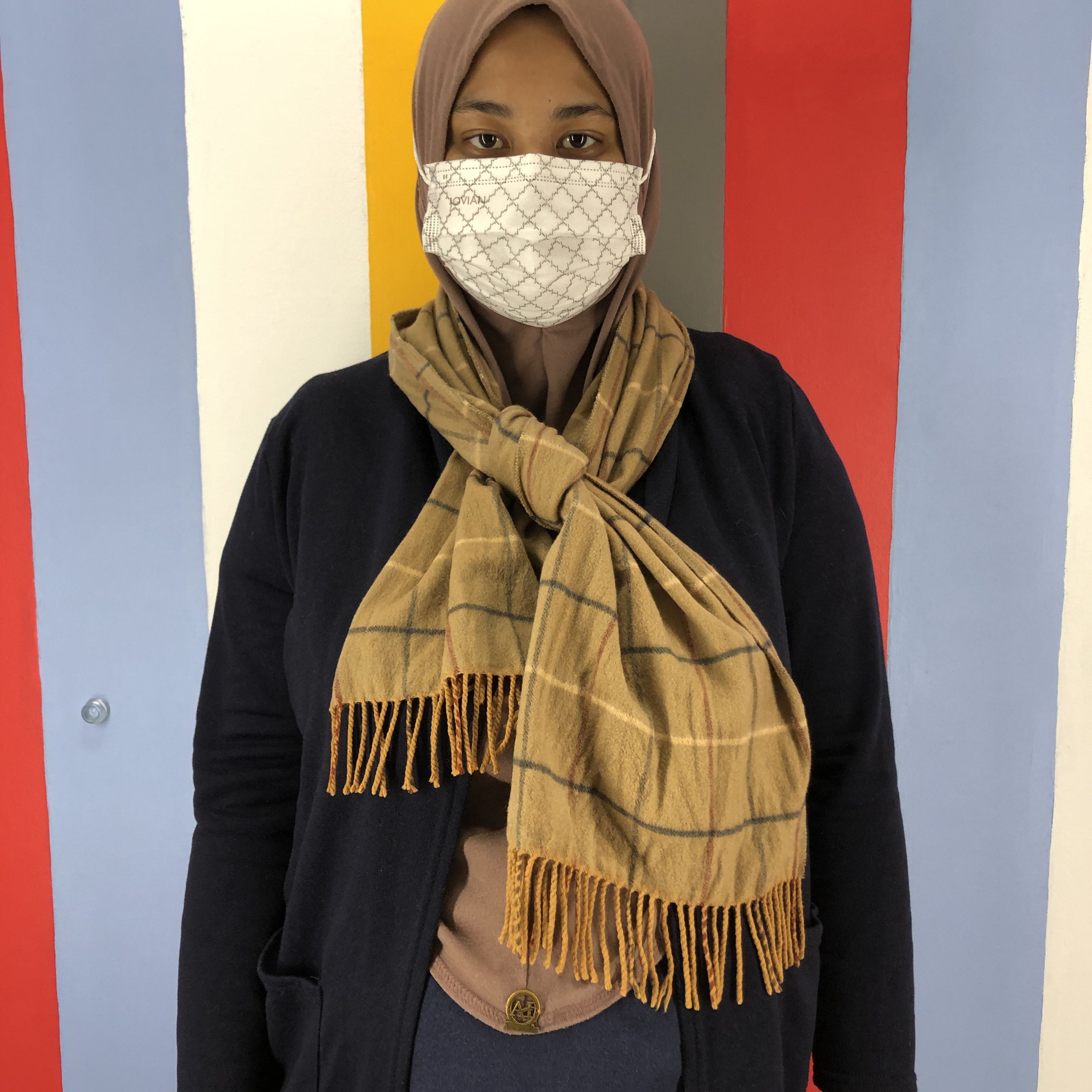 90s Vintage BURBERRYS PURE CASHMERE Scarf Muffler #0937/AG