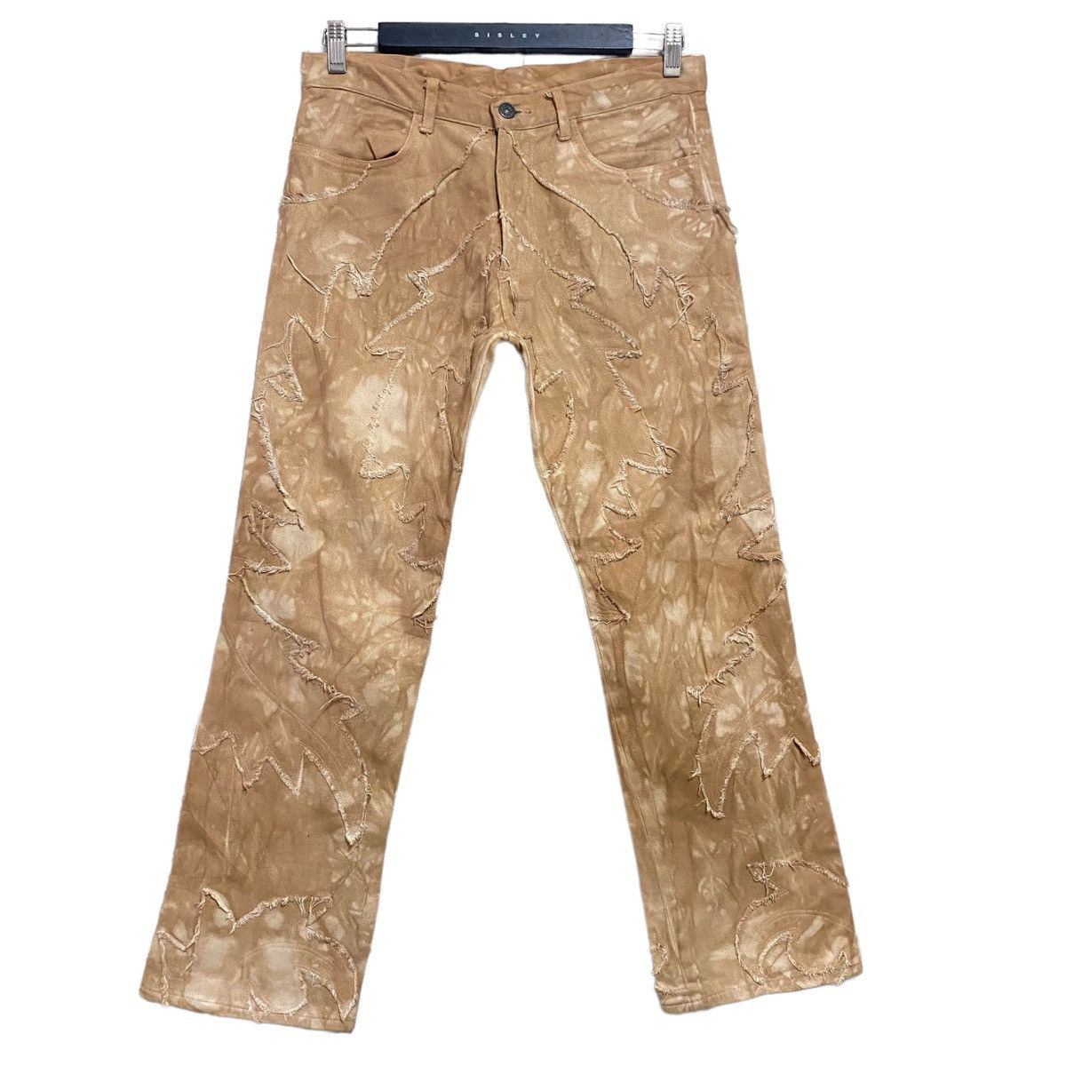 Yoshiyuki Konishi Yoshiyuki Konishi Denim Flare Jeans Tribal Size US 30 / EU 46 - 2 Thumbnail