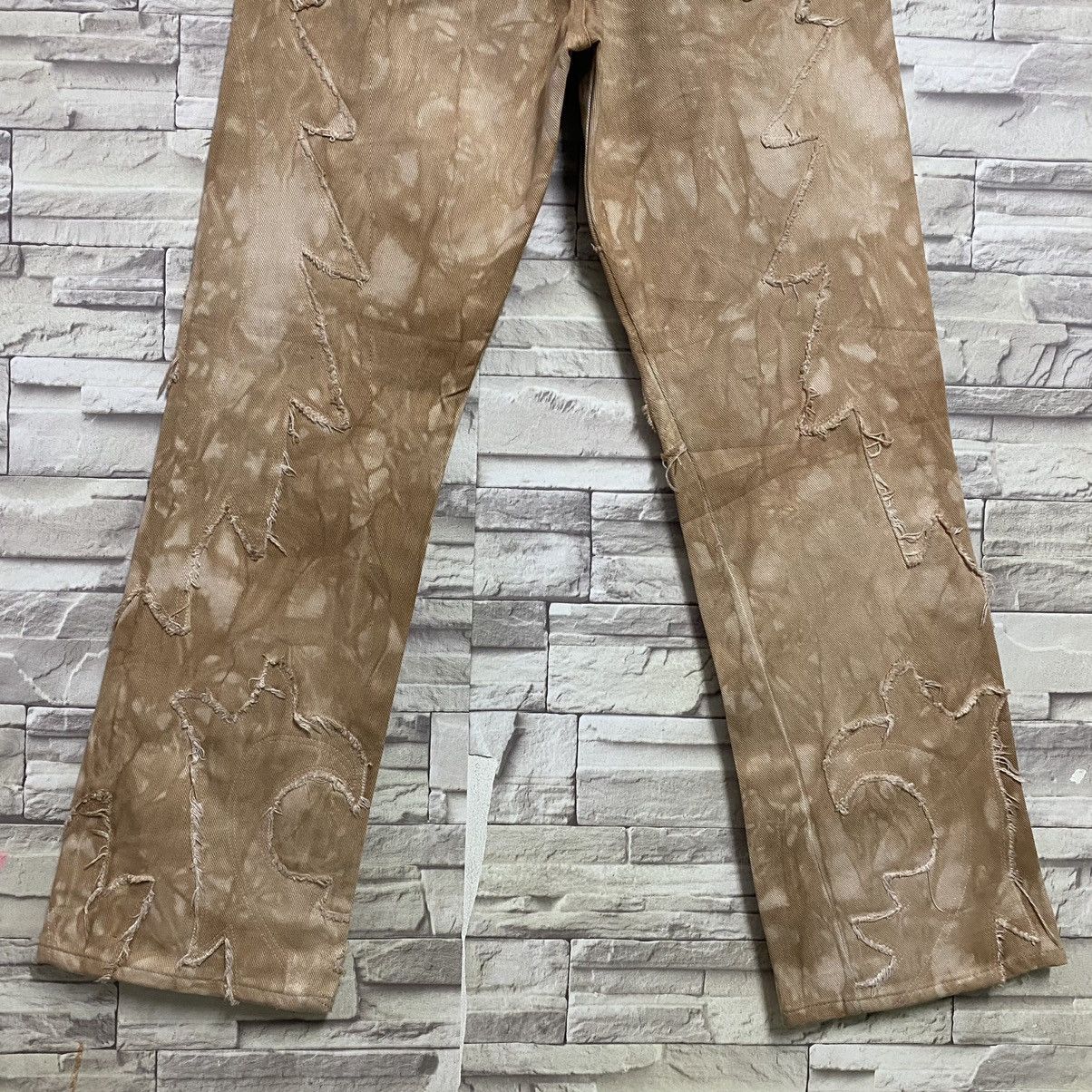 Yoshiyuki Konishi Yoshiyuki Konishi Denim Flare Jeans Tribal Size US 30 / EU 46 - 12 Thumbnail