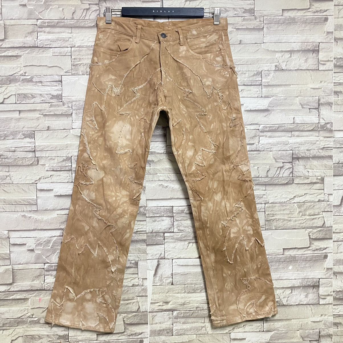 Yoshiyuki Konishi Yoshiyuki Konishi Denim Flare Jeans Tribal Size US 30 / EU 46 - 4 Thumbnail