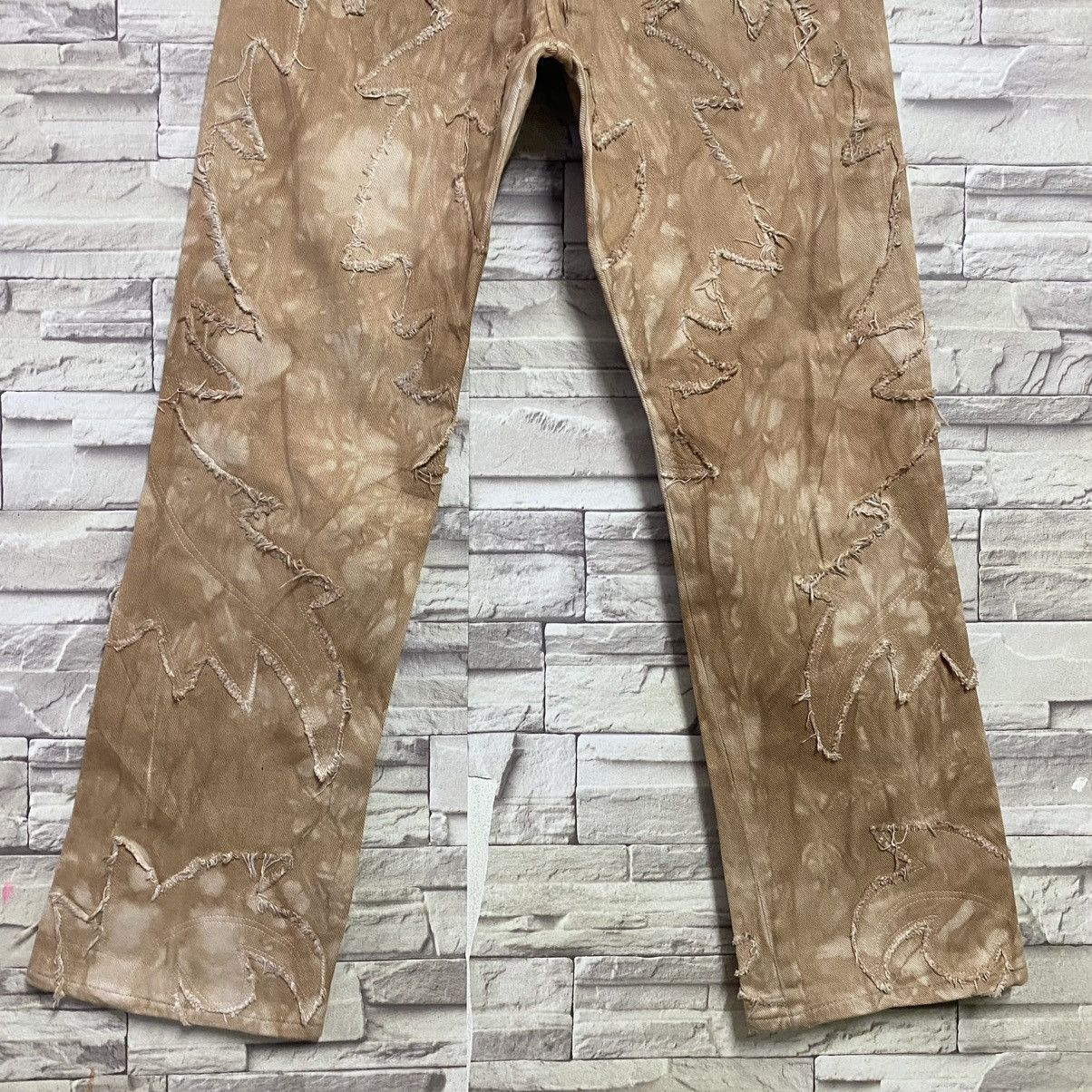 Yoshiyuki Konishi Yoshiyuki Konishi Denim Flare Jeans Tribal Size US 30 / EU 46 - 6 Thumbnail
