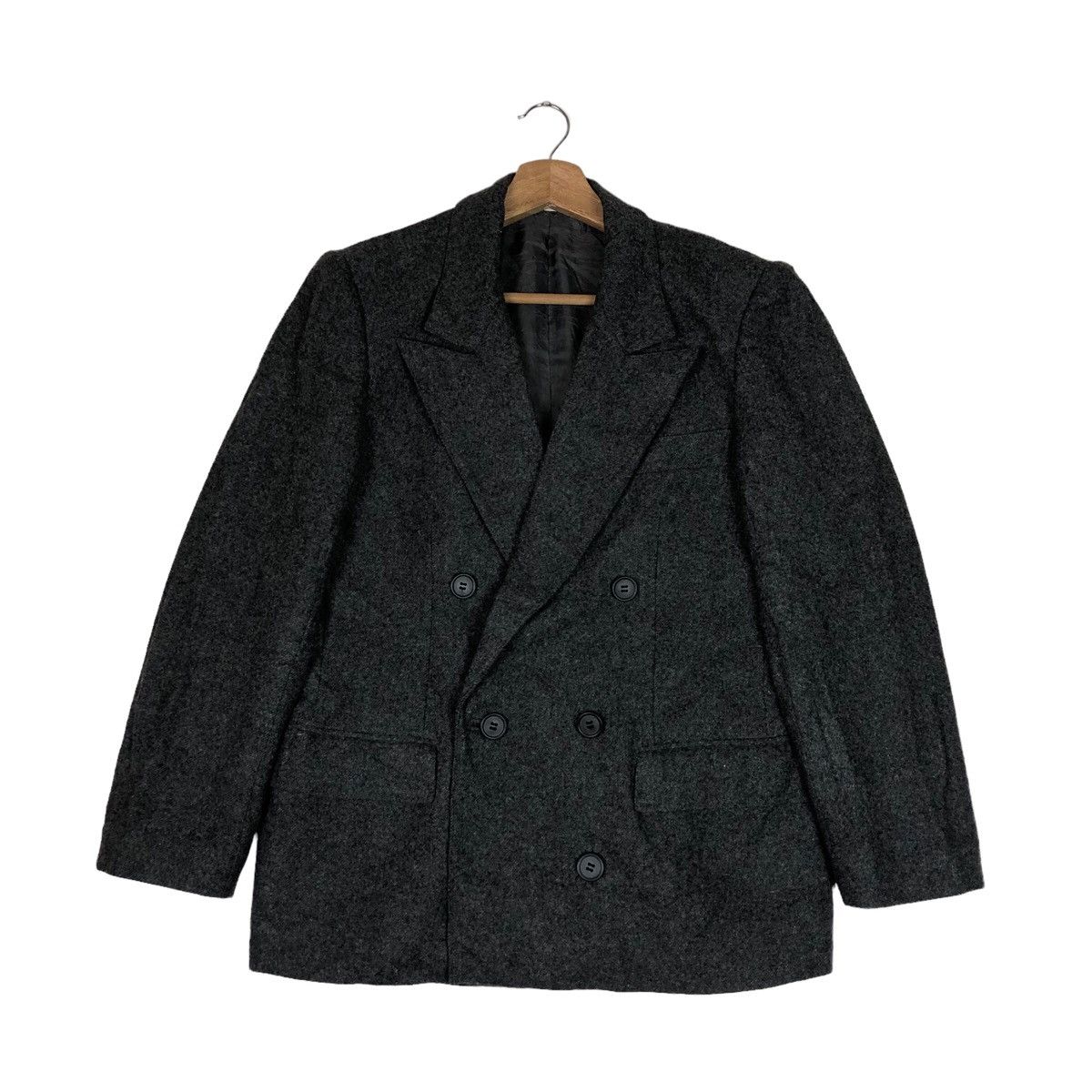Calvin Klein Calvin Klein Double Breasted Wool Size US M / EU 48-50 / 2 - 2 Thumbnail