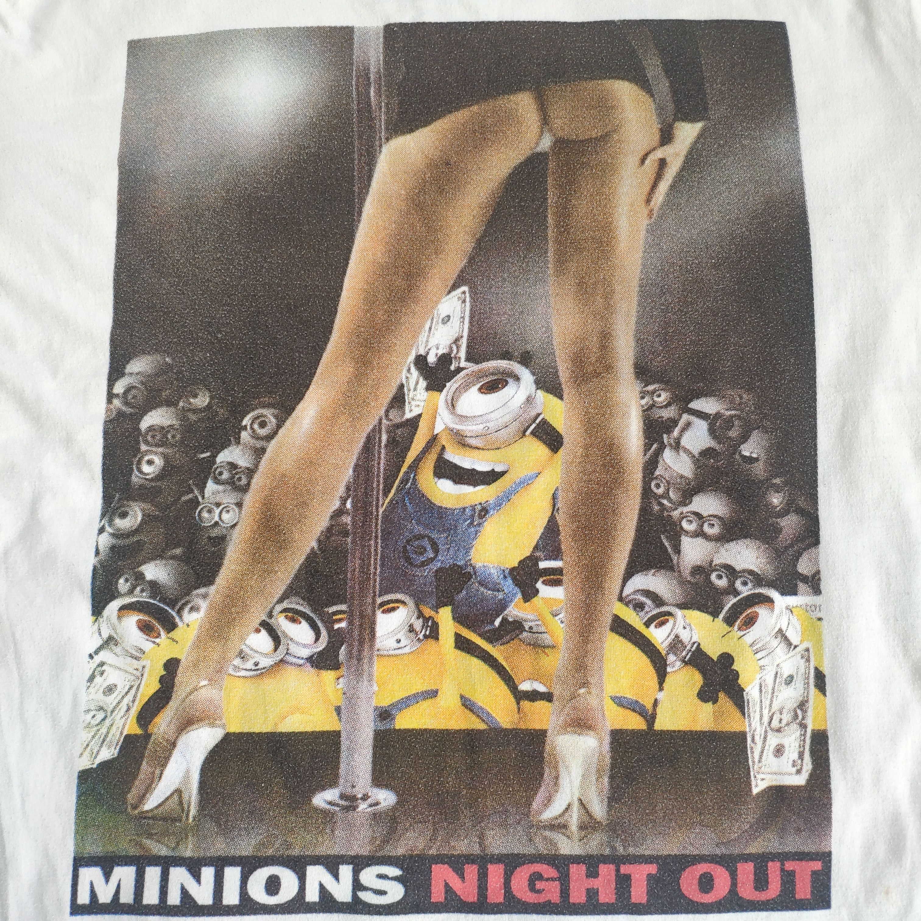 Cartoon Network Rare Movie T Shirt MINIONS NIGHT OUT Sexy Women Size US M / EU 48-50 / 2 - 2 Thumbnail
