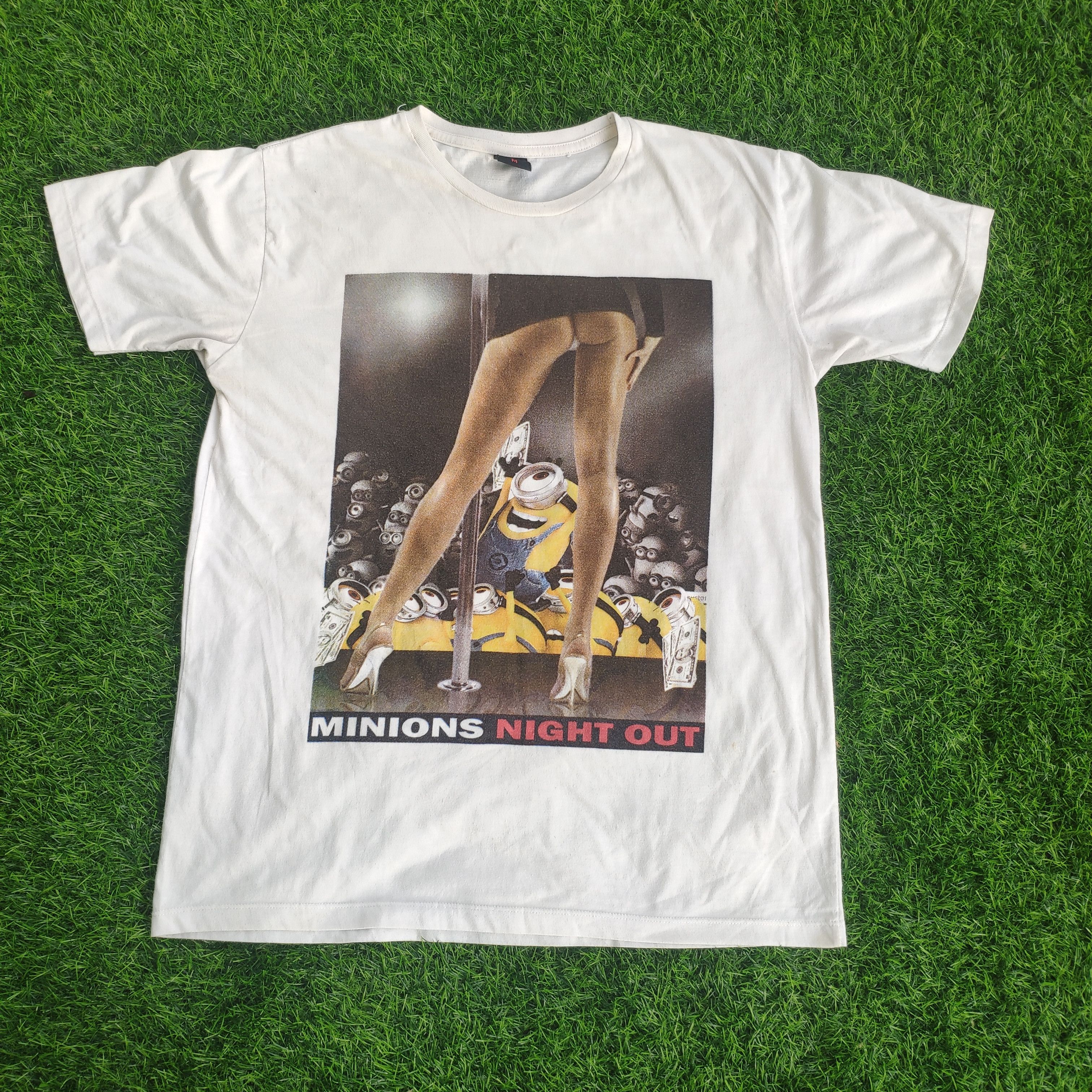 Cartoon Network Rare Movie T Shirt MINIONS NIGHT OUT Sexy Women Size US M / EU 48-50 / 2 - 1 Thumbnail