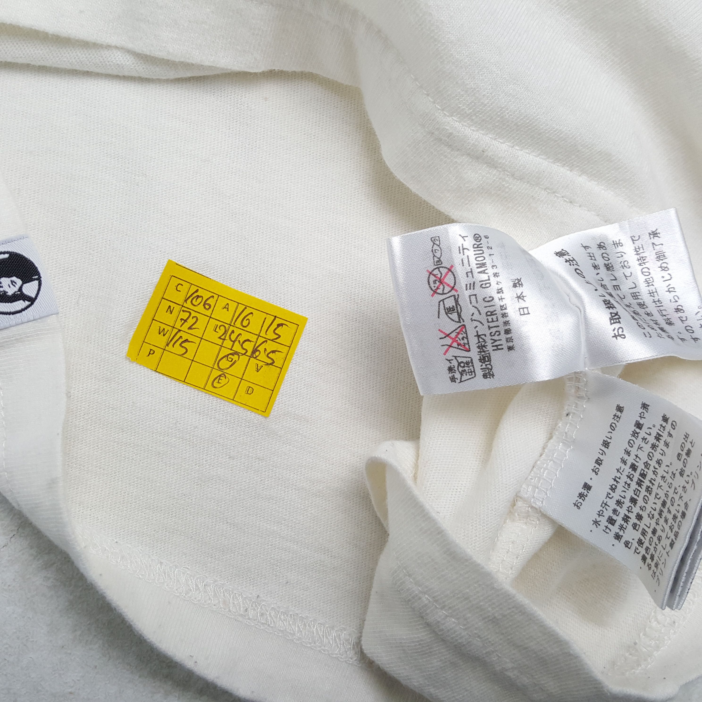 Vintage HYSTERIC GLAMOUR Japanese Brand T-Shirts