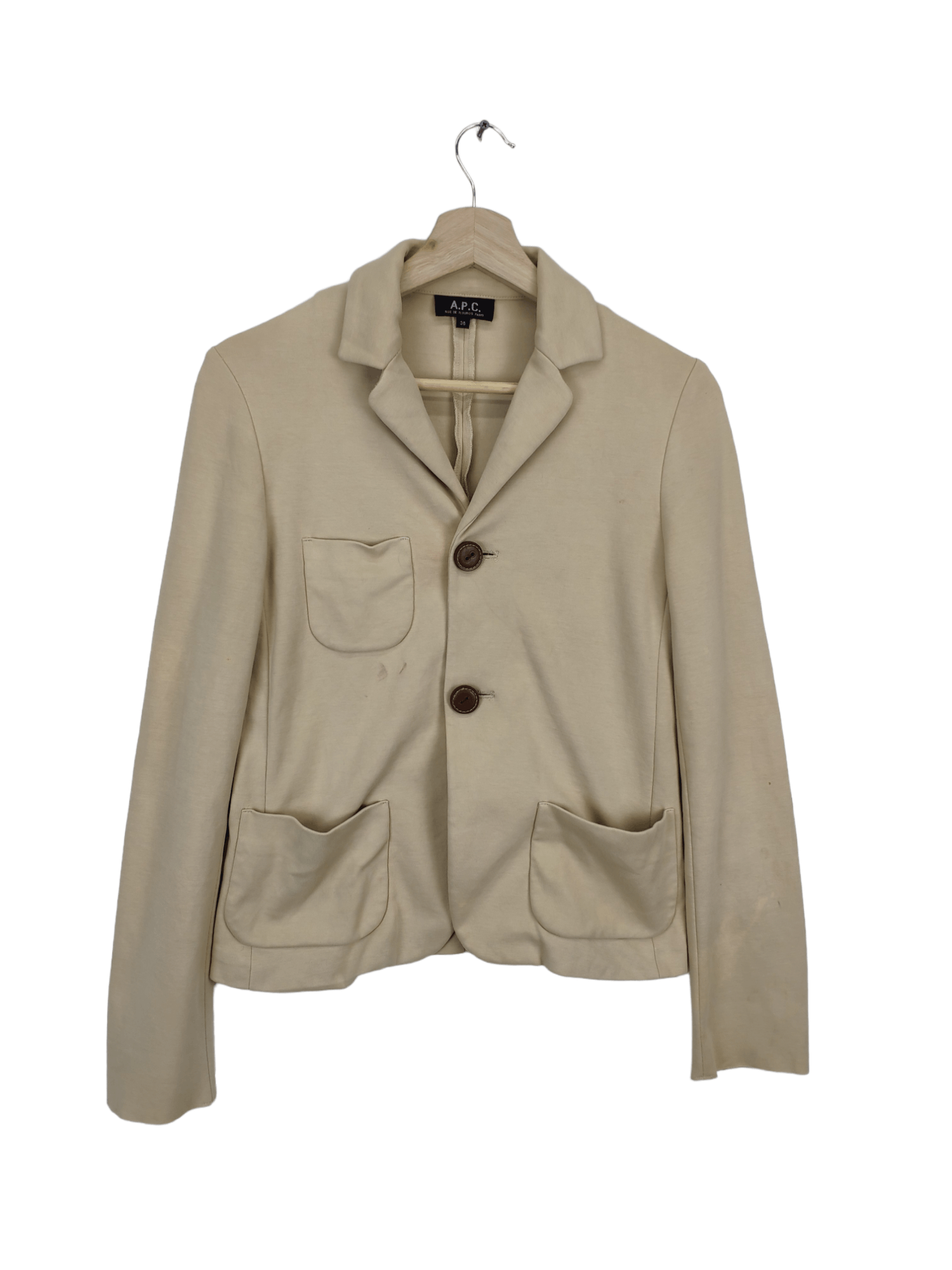 A.P.C. Vintage APC Jacket Coat Cardigan Women Size S / US 4 / IT 40 - 1 Thumbnail