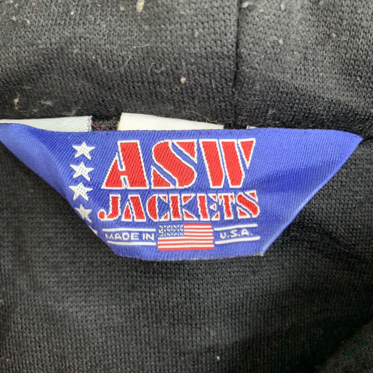 Vintage Vintage Asw Jackets Varsity Hoodie Zipper Jacket Size US M / EU 48-50 / 2 - 5 Thumbnail