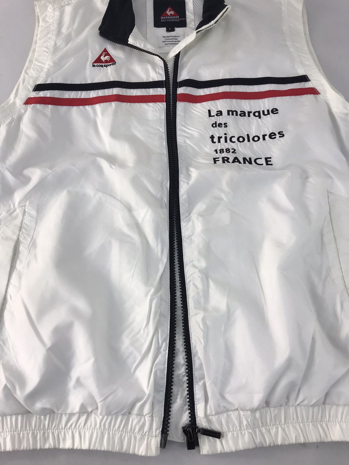 Le Coq Sportif Le Coq Sportif Golf Edition Quilted Windbreaker Embroidery Size US L / EU 52-54 / 3 - 5 Thumbnail