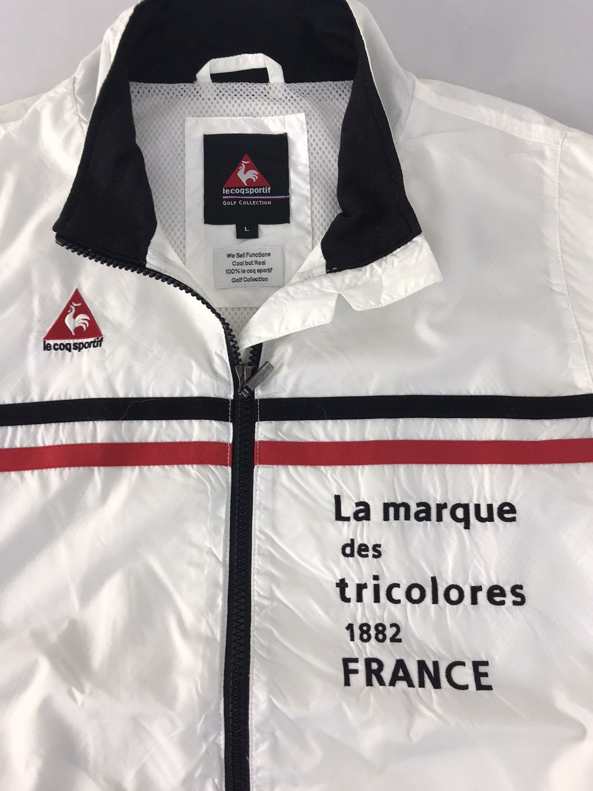 Le Coq Sportif Le Coq Sportif Golf Edition Quilted Windbreaker Embroidery Size US L / EU 52-54 / 3 - 4 Thumbnail