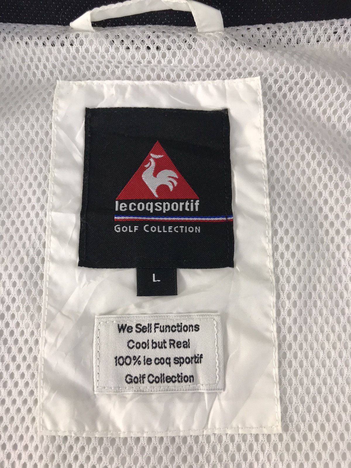 Le Coq Sportif Le Coq Sportif Golf Edition Quilted Windbreaker Embroidery Size US L / EU 52-54 / 3 - 7 Thumbnail