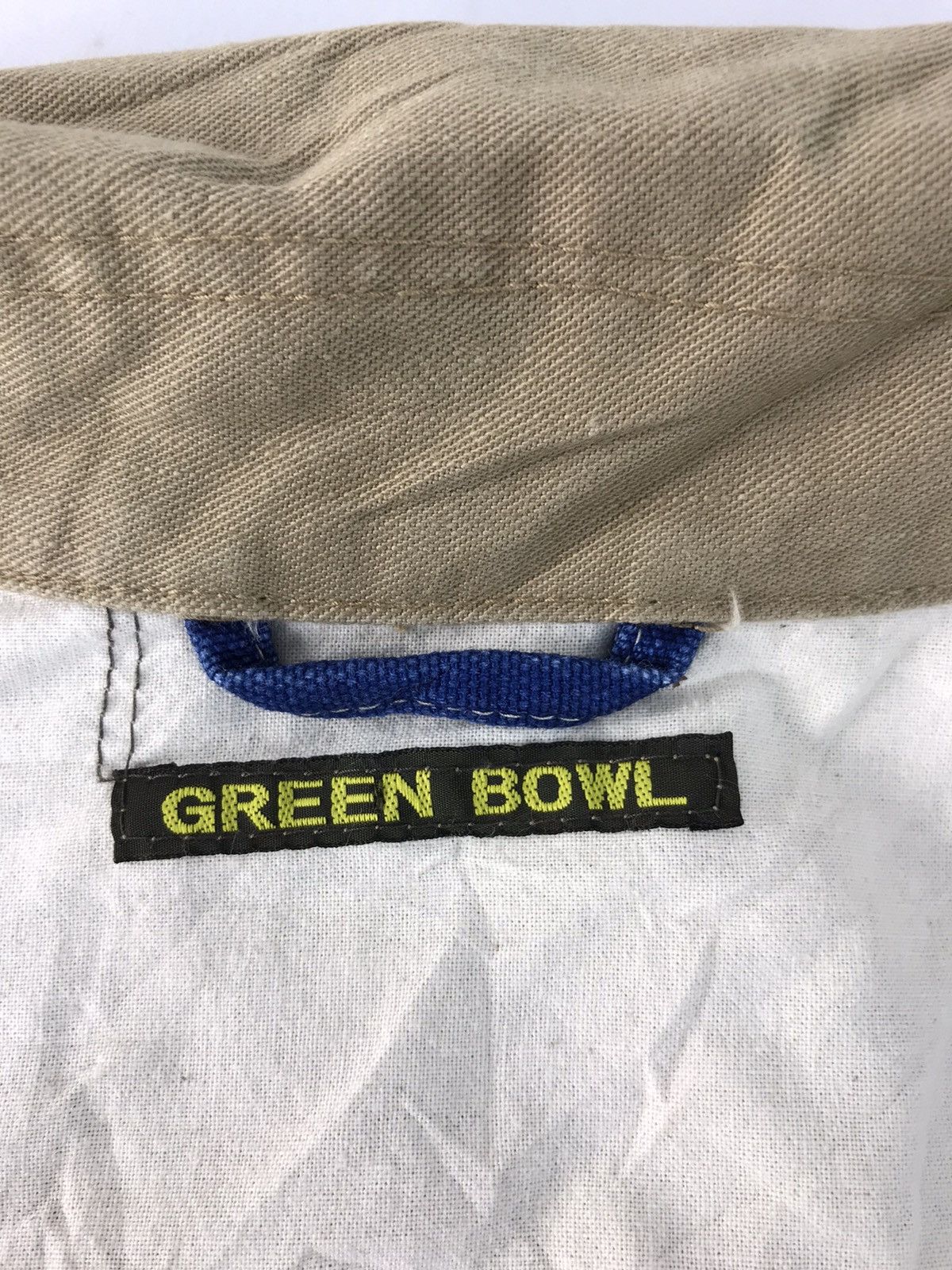 Japanese Brand × Vintage Green Bowl by Old Betty's Khakis Work Jacket Double Pocket Size US L / EU 52-54 / 3 - 6 Thumbnail