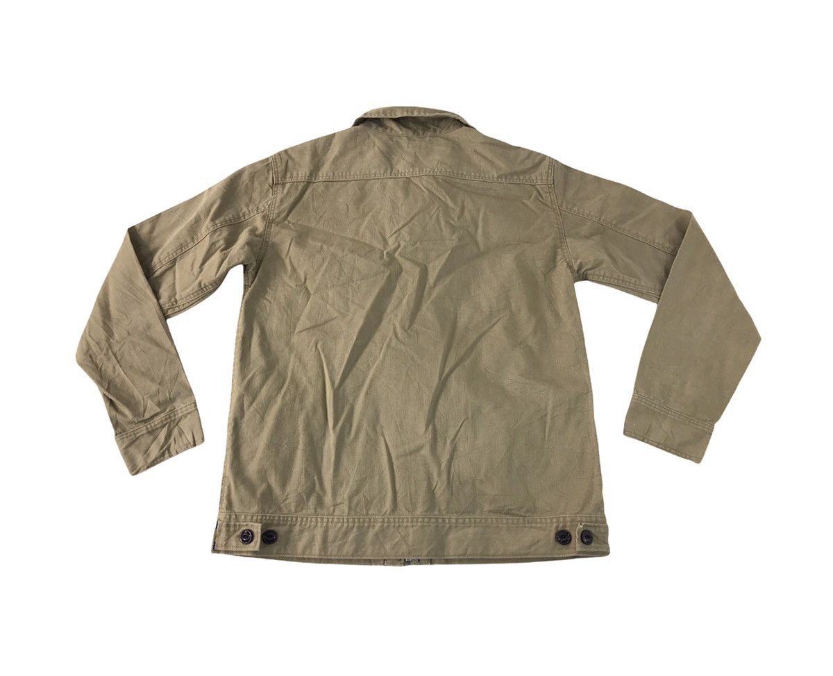 Japanese Brand × Vintage Green Bowl by Old Betty's Khakis Work Jacket Double Pocket Size US L / EU 52-54 / 3 - 2 Thumbnail