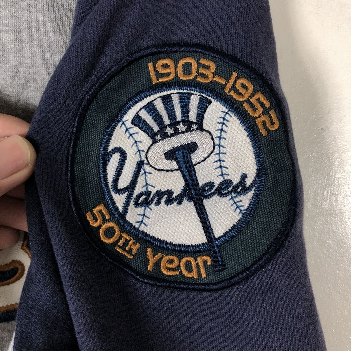 New York Yankees New York Yankees Varsity Jacket Size M / US 6-8 / IT 42-44 - 8 Thumbnail