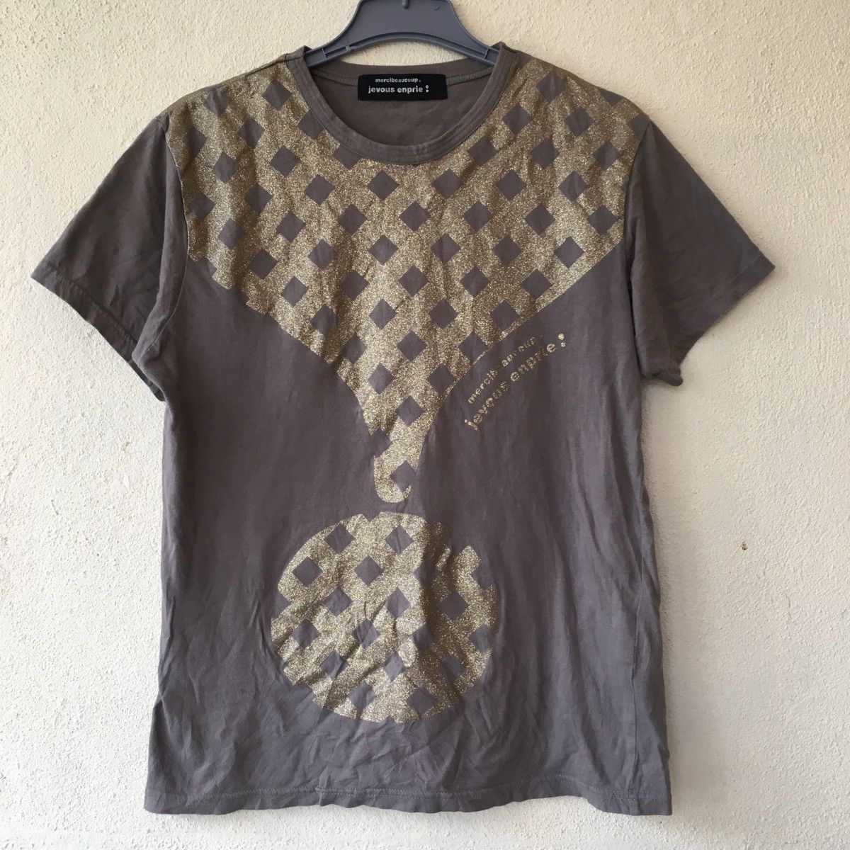 Issey Miyake printed tee Size US L / EU 52-54 / 3 - 1 Thumbnail