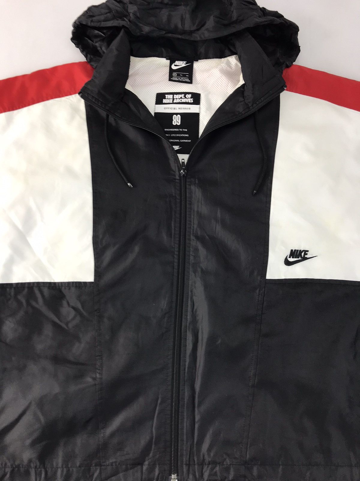 Nike Dept. of Nike Archieves Windbreaker Jacket Nylon K876j Size US XL / EU 56 / 4 - 3 Thumbnail