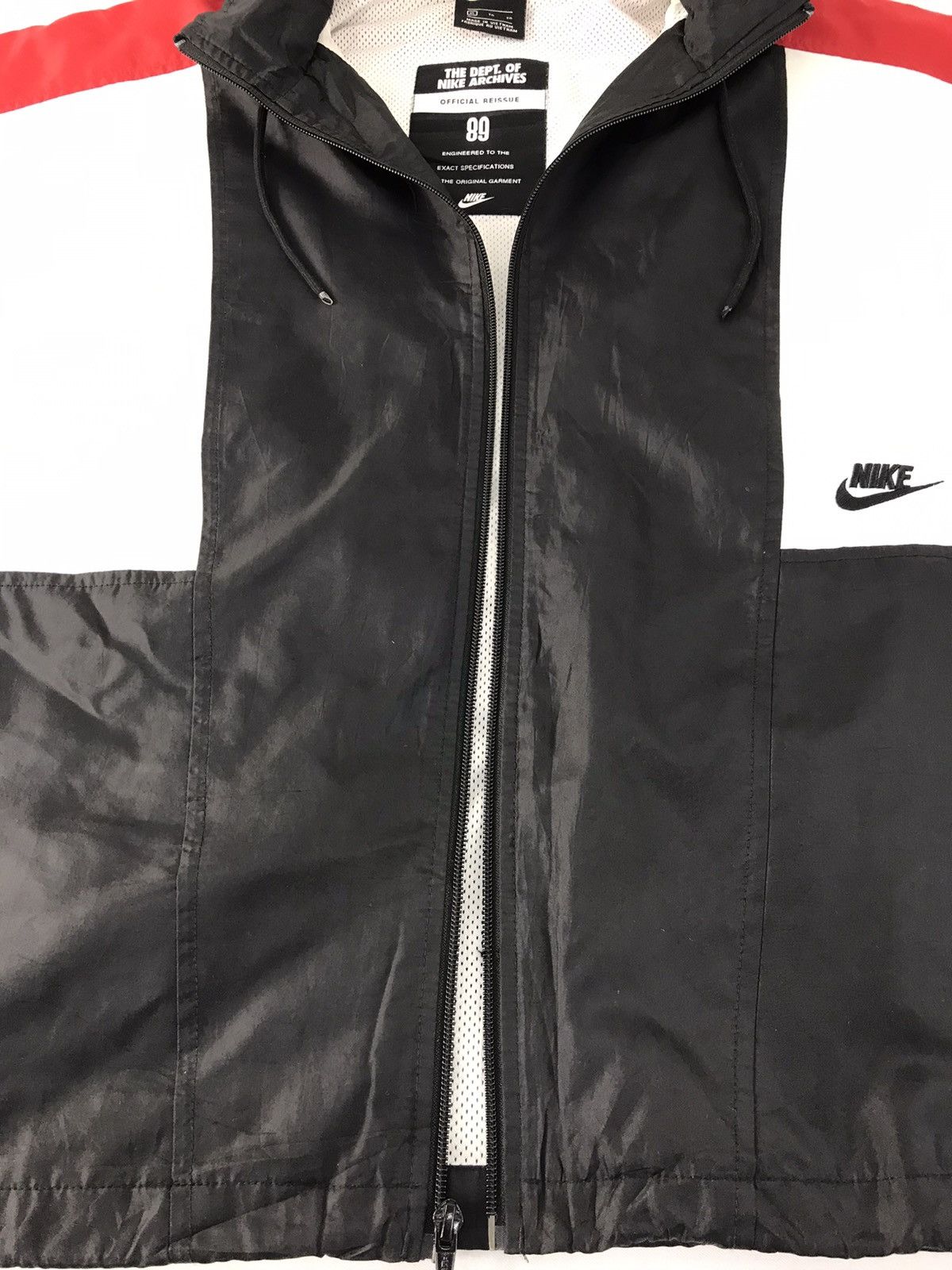 Nike Dept. of Nike Archieves Windbreaker Jacket Nylon K876j Size US XL / EU 56 / 4 - 4 Thumbnail