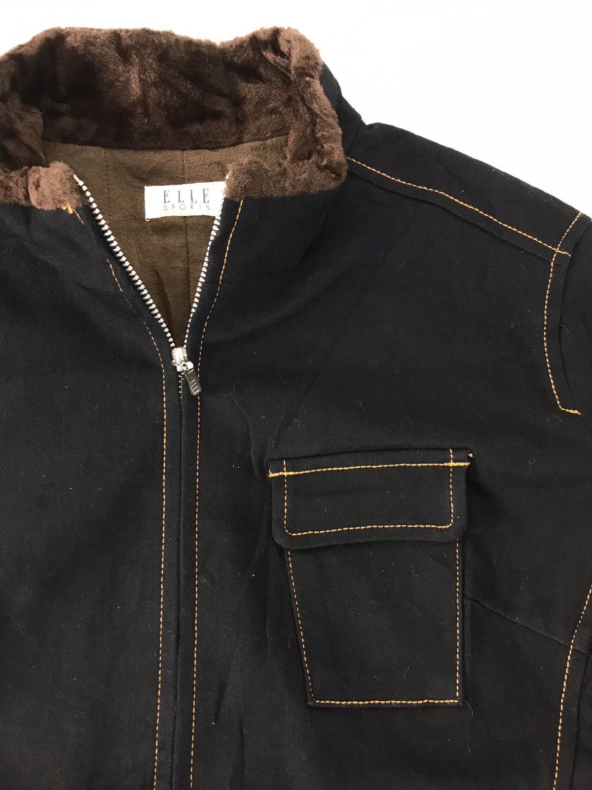 Designer Elle Paris Thick Woll Jacket Coat Inspired Designer Size US S / EU 44-46 / 1 - 3 Thumbnail