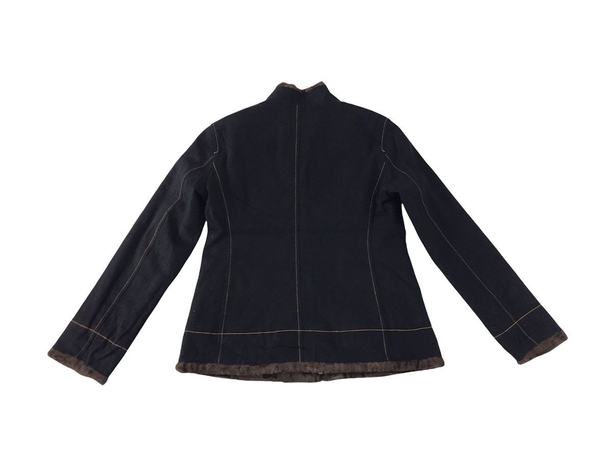 Designer Elle Paris Thick Woll Jacket Coat Inspired Designer Size US S / EU 44-46 / 1 - 2 Thumbnail