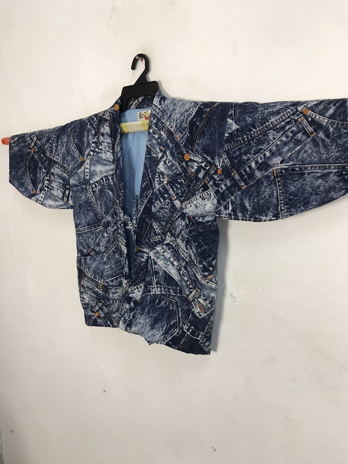 Japanese Brand × Vintage Kimono Padded Japanese Traditional Cardigan Happi Jacket Size US XL / EU 56 / 4 - 4 Thumbnail