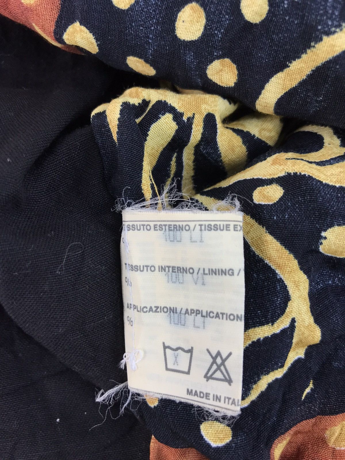 Cortigiani I Cortigiani Italy Made Jacket Abstract Design Button Style Size US L / EU 52-54 / 3 - 10 Thumbnail
