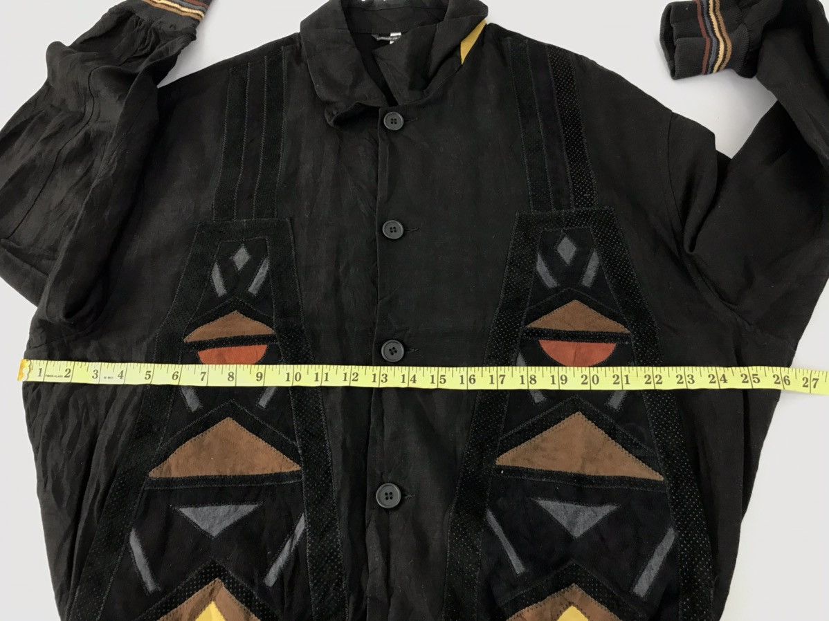 Cortigiani I Cortigiani Italy Made Jacket Abstract Design Button Style Size US L / EU 52-54 / 3 - 11 Thumbnail