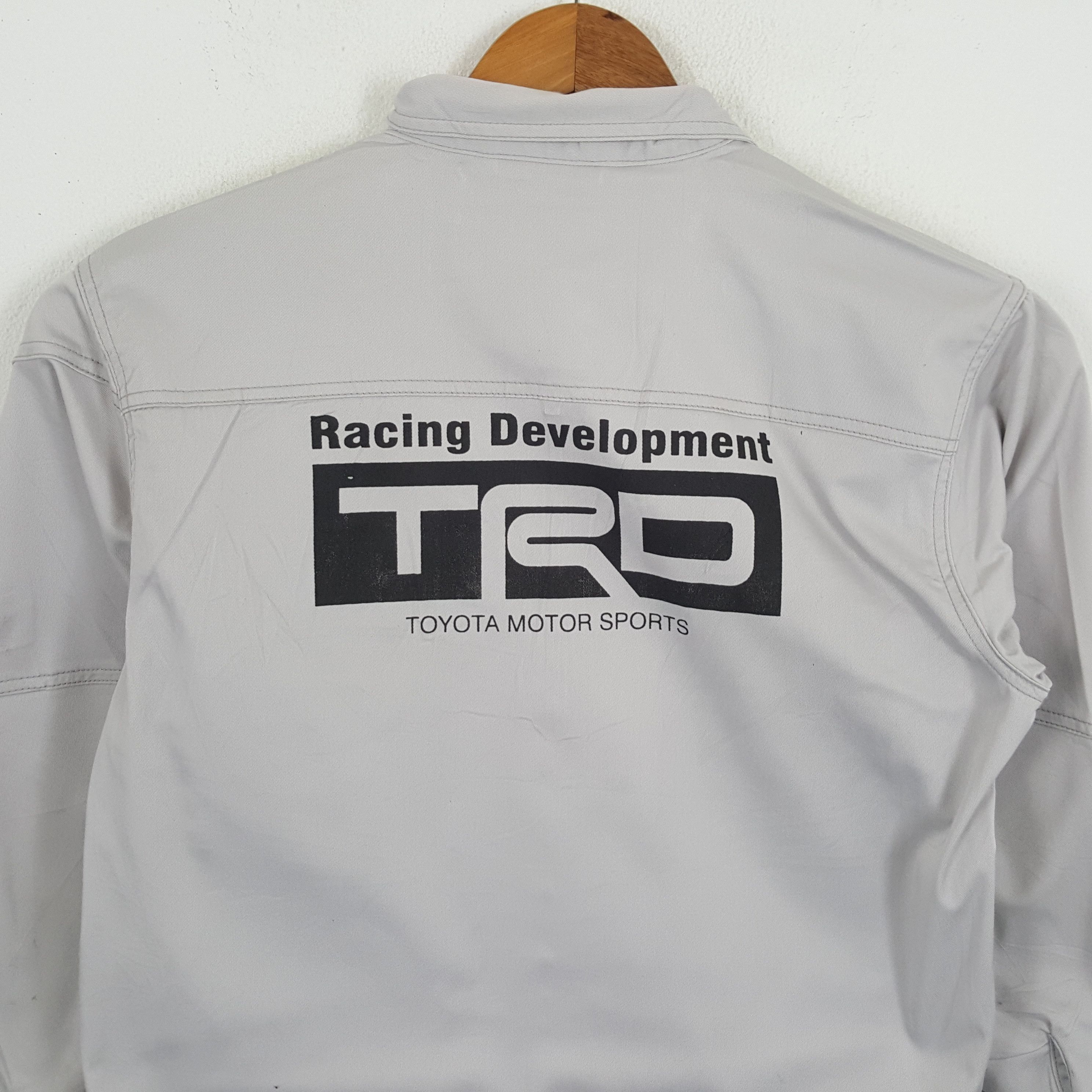 Vintage TRD TOYOTA MOTOR SPORTS Racing Team Custom Jacket