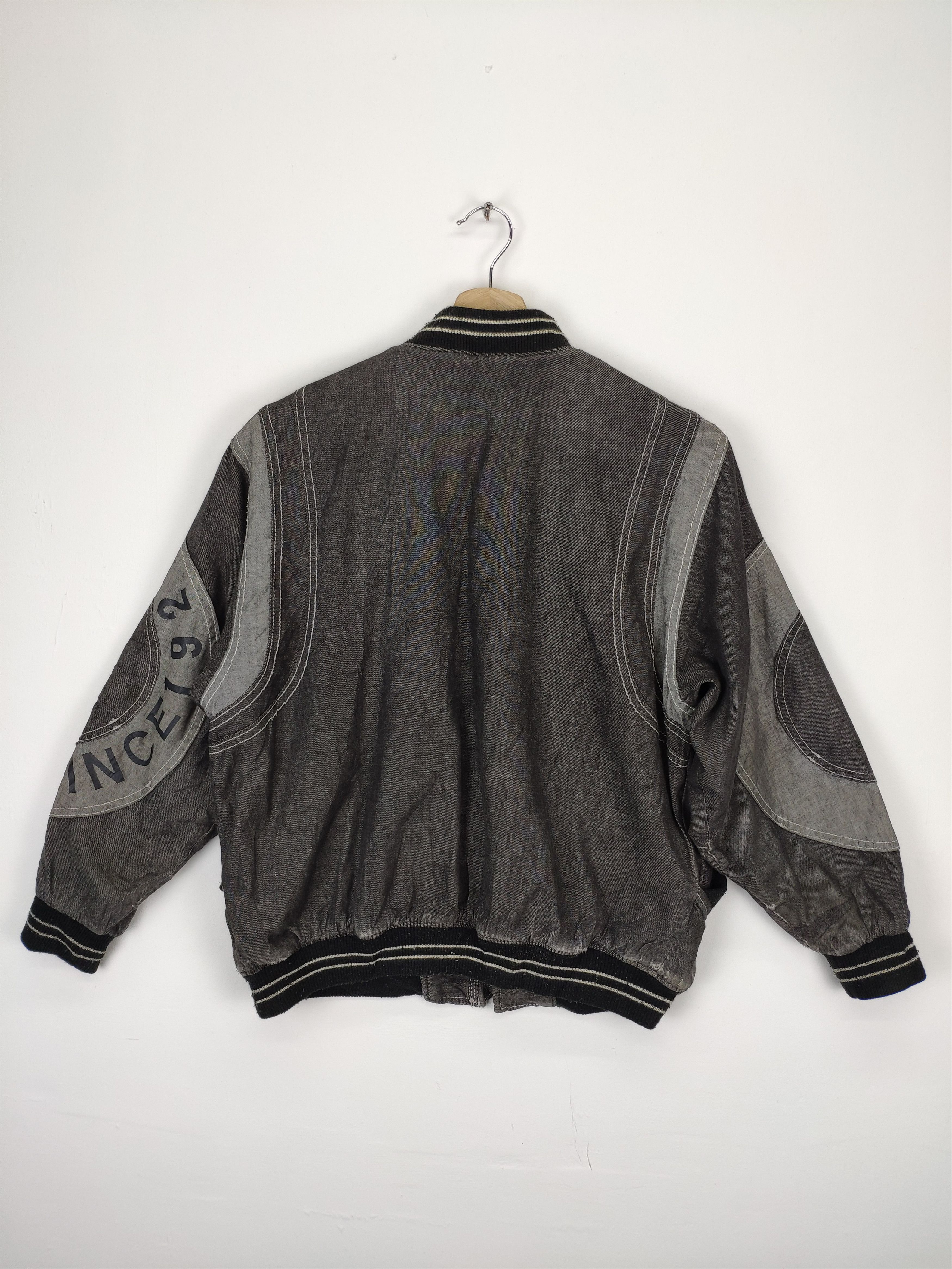 McGregor × Vintage Vintage 1990s McGregor Denim Bomber Jacket Size US S / EU 44-46 / 1 - 22 Thumbnail